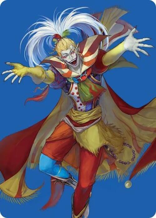 46/53 - Kefka, Court Mage Art Card [FINAL FANTASY: Art Series] [Non-Stamped]
