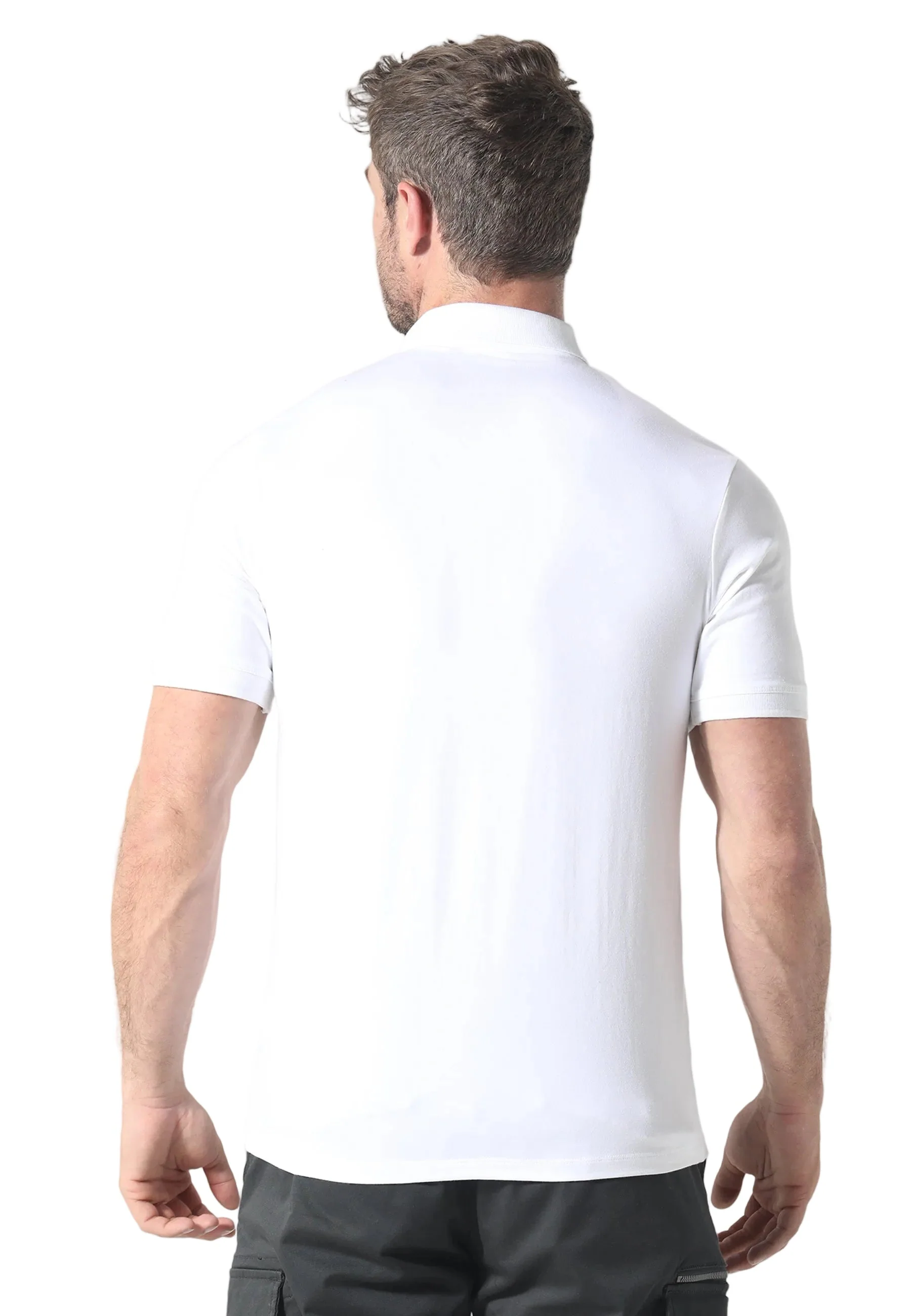 883 Police Neptunes White Polo Shirt - Image 2