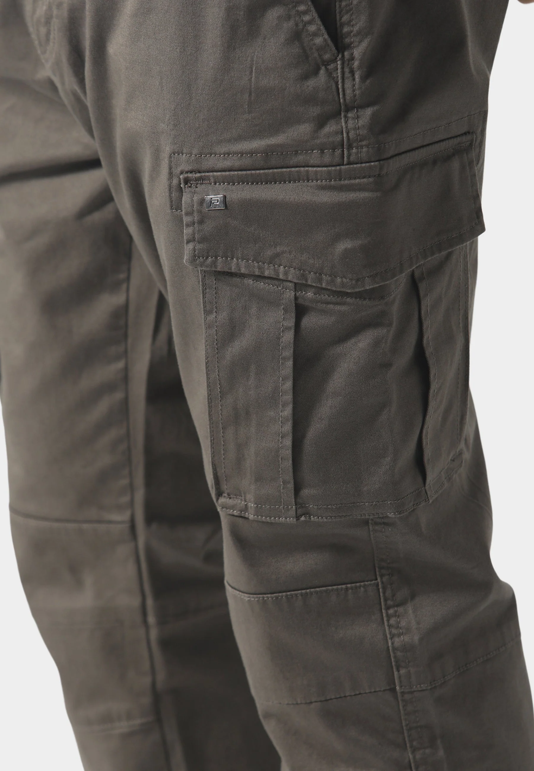883 Police Newton Khaki Cargo Pants - Image 4
