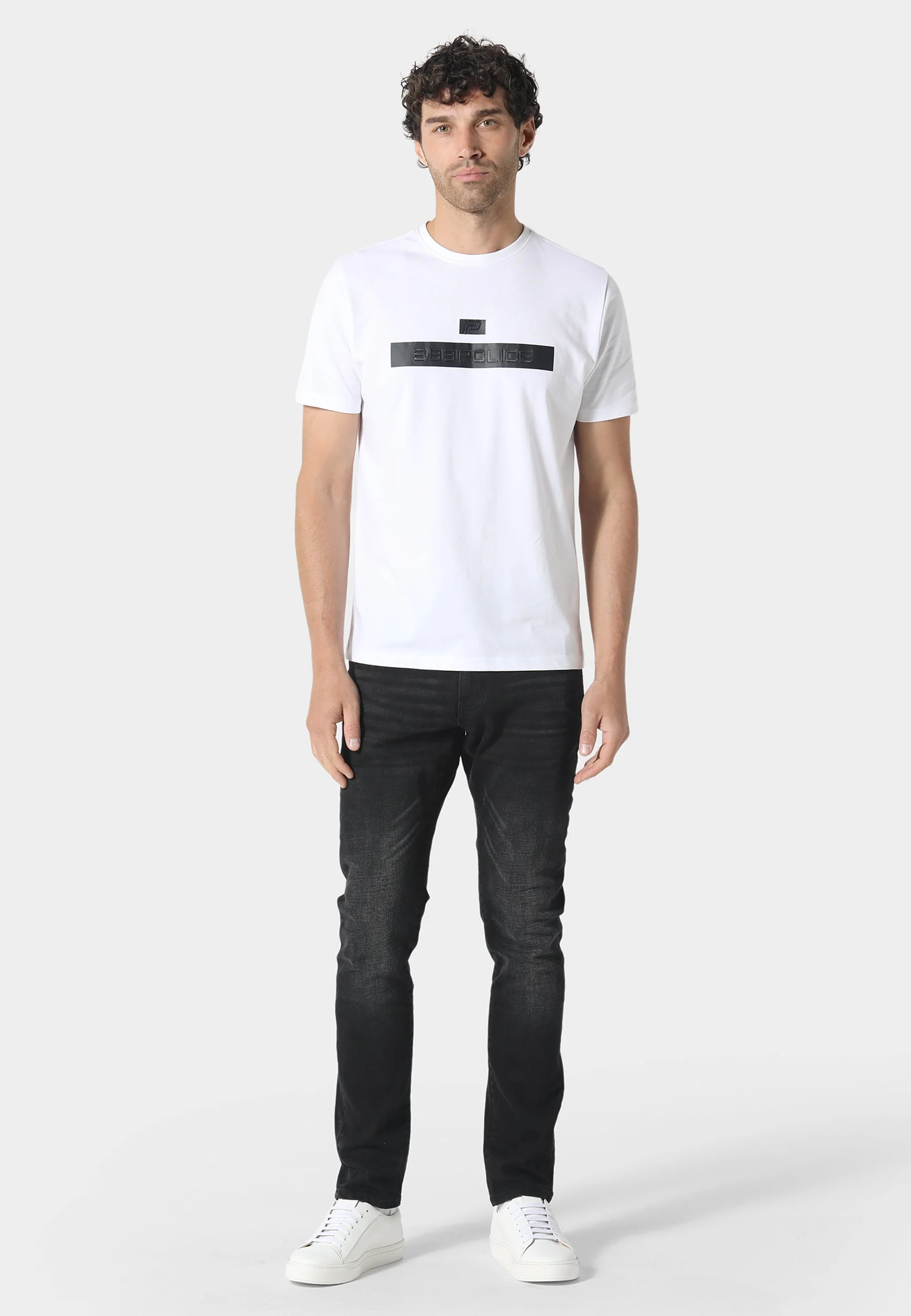 883 Police TODD 935 Dino Slim Fit Black Jeans - Image 3