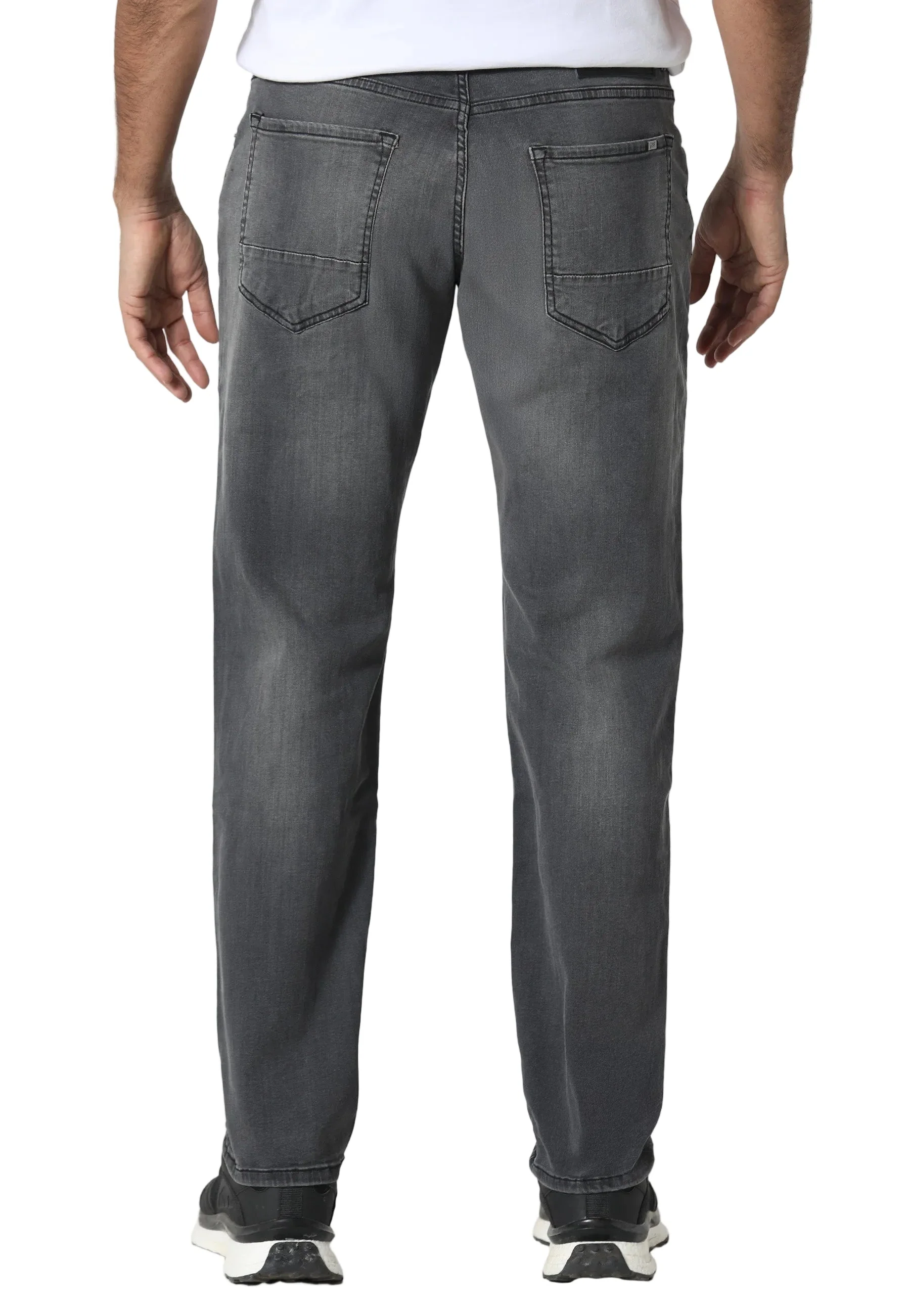 883 Police TODD 993 Mattia Regular Fit Grey Jeans - Image 3