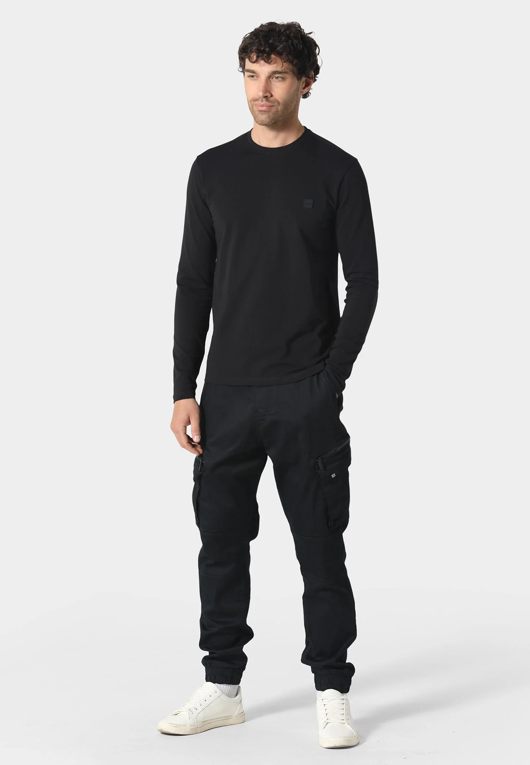 883 Police Ware Black Cargo Pants - Image 3