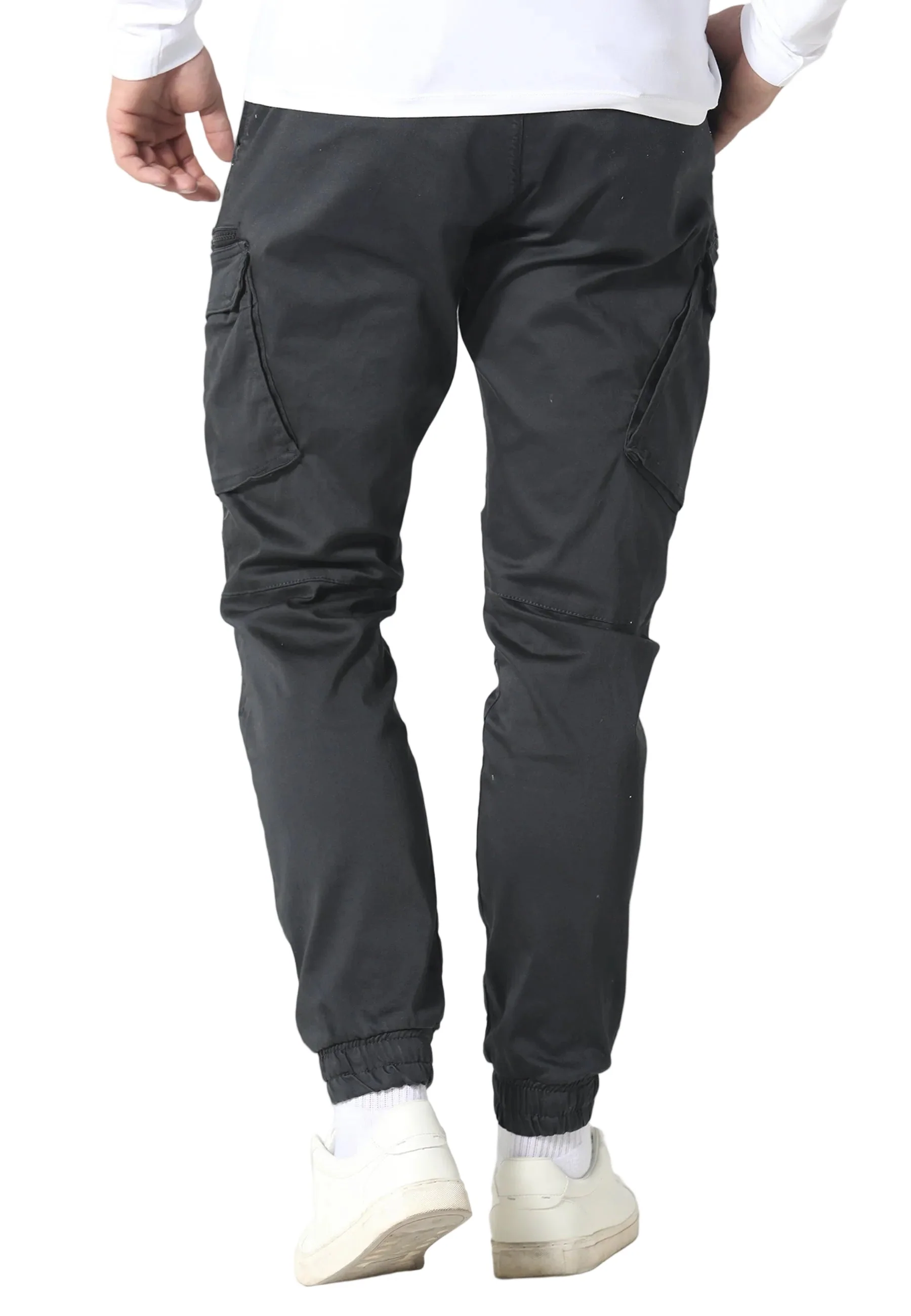 883 Police Ware Charcoal Cargo Pants - Image 3
