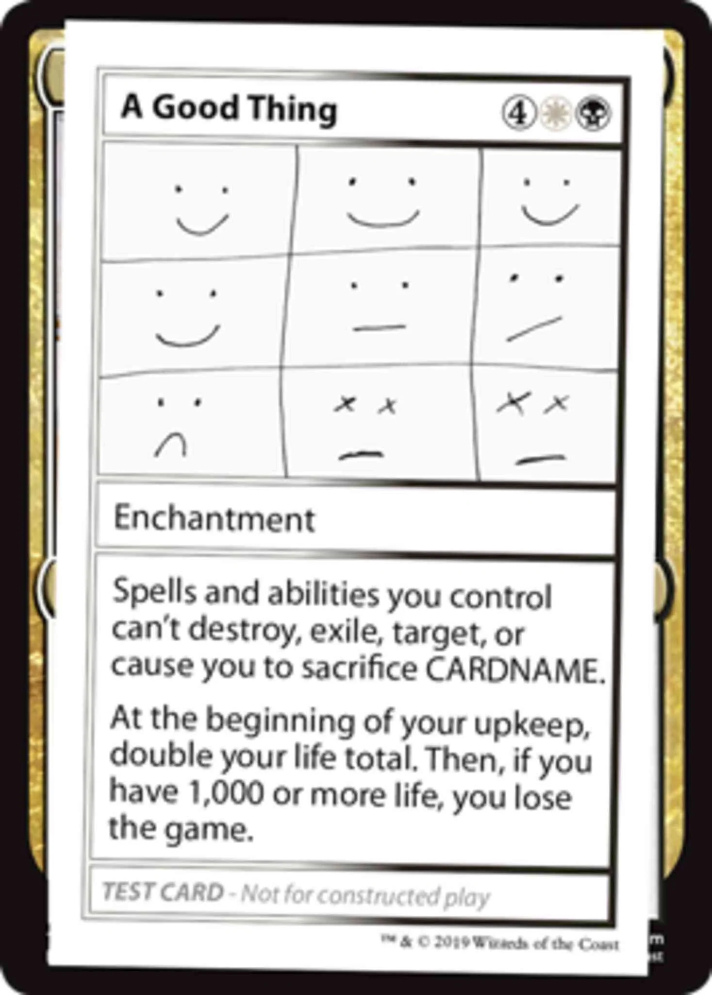 A Good Thing - No Symbol [86] [Mystery Booster Playtest Cards 2021] [Non-Foil]