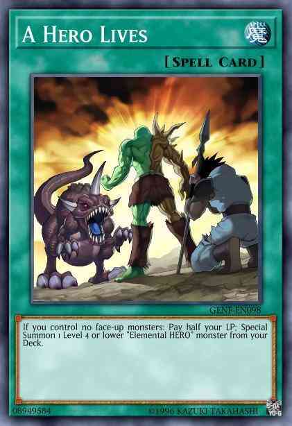 A Hero Lives - DUSA-EN087 - Ultra Rare - 1st Edition