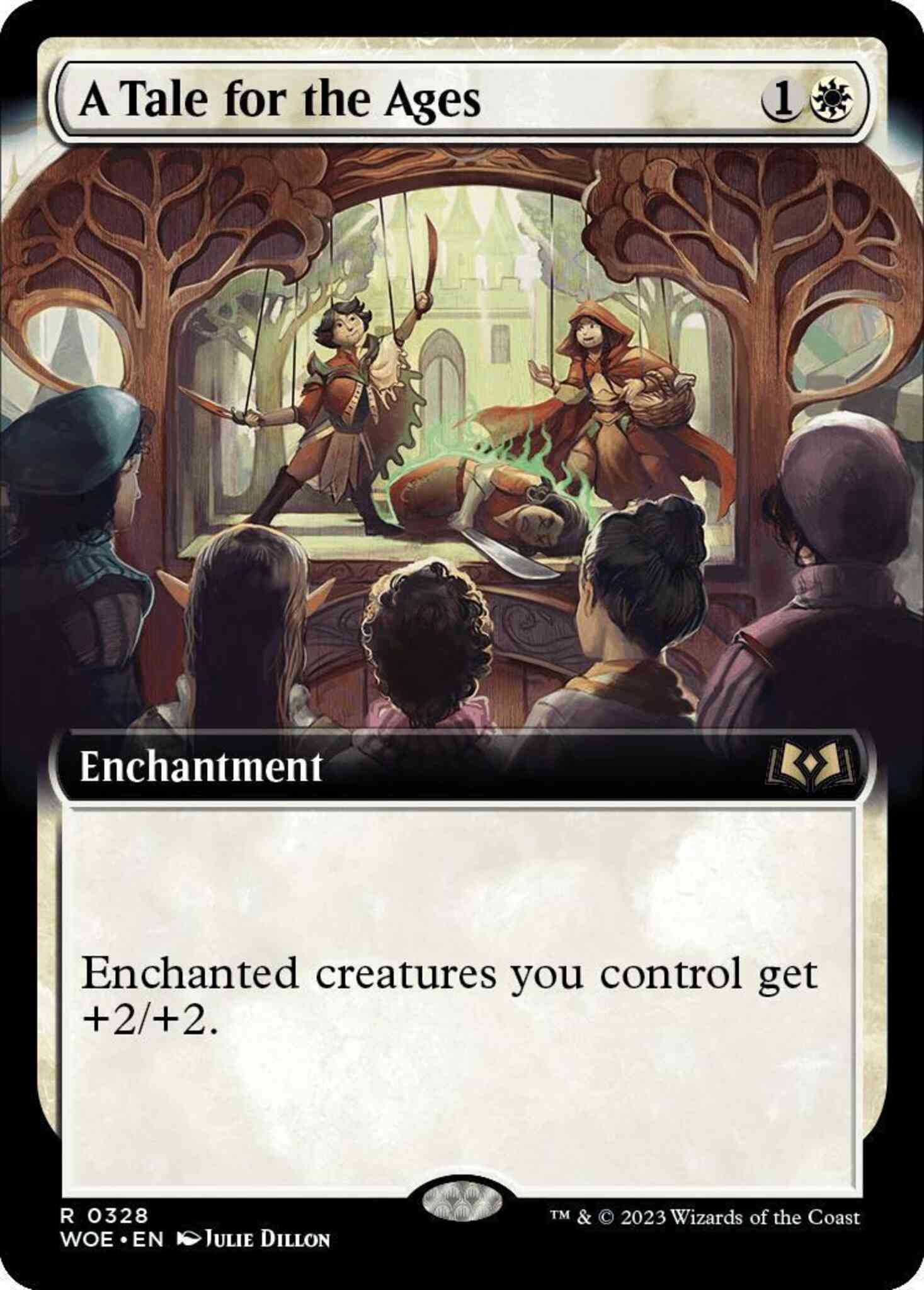 A Tale for the Ages [328] [Extended Art] [Wilds of Eldraine] [Non-Foil]