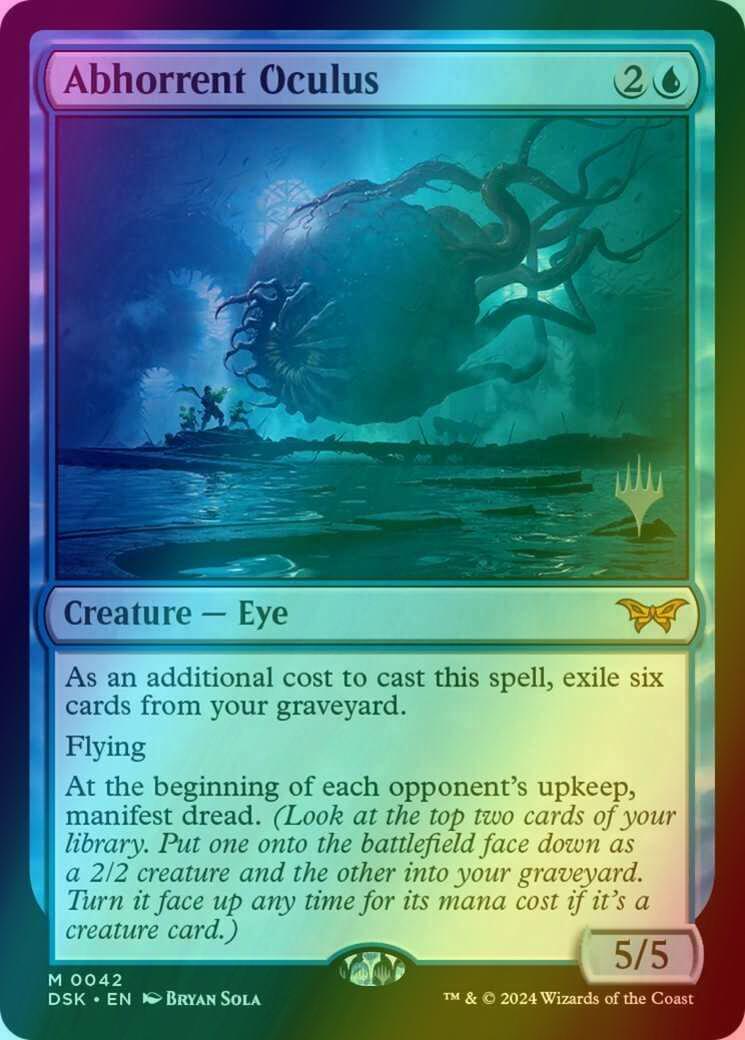 Abhorrent Oculus [42p] [Promo Pack] [Duskmourn: House of Horror: Promos] [Foil]