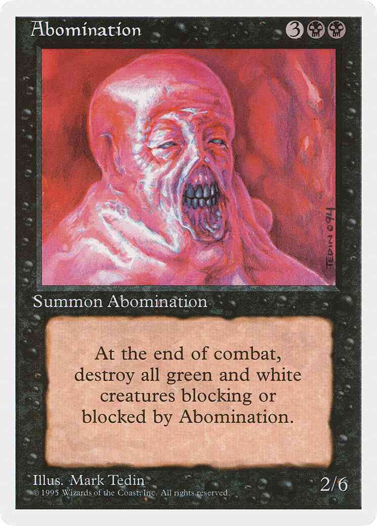 Abomination [117] [Fourth Edition] [Non-Foil]