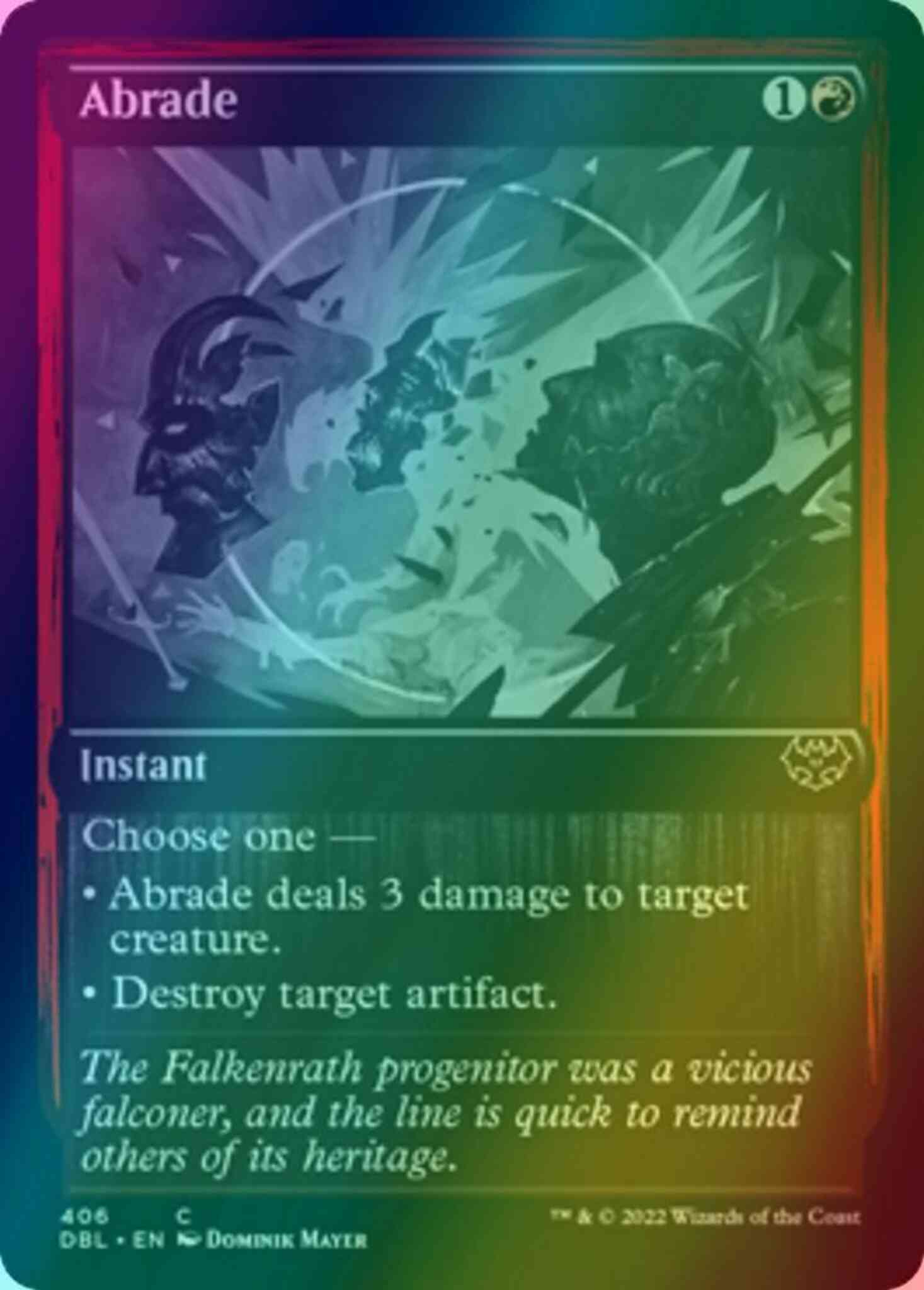 Abrade [406] [Innistrad: Double Feature] [Foil]