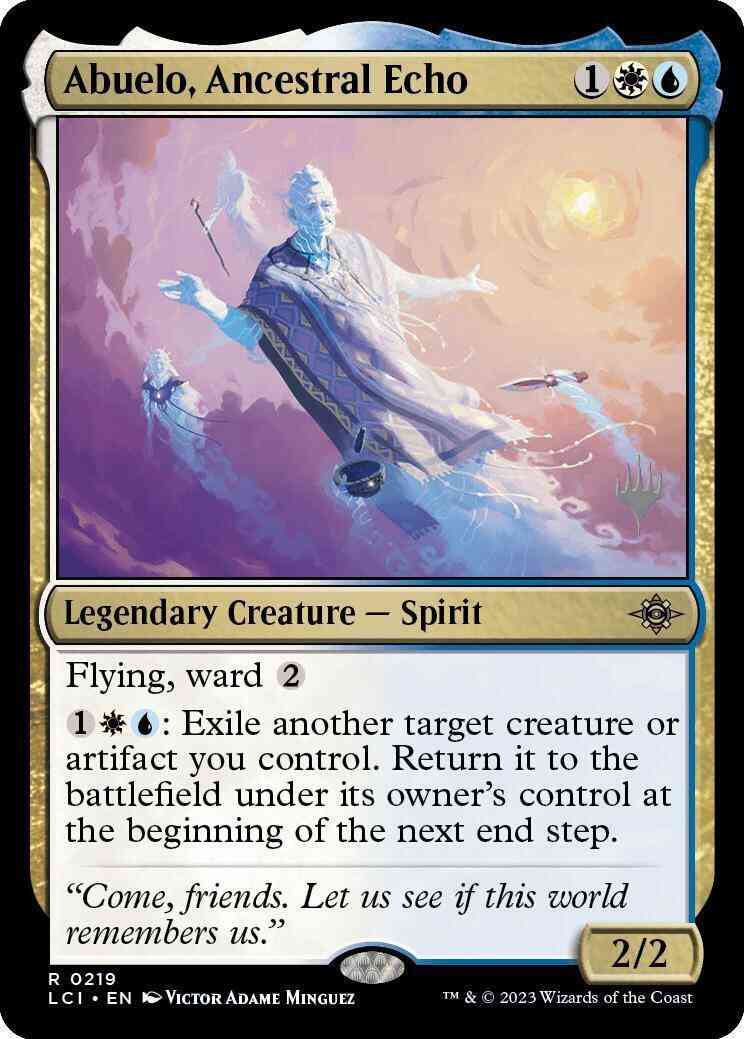 Abuelo, Ancestral Echo [219p] [Promo Pack] [The Lost Caverns of Ixalan: Promos] [Non-Foil]