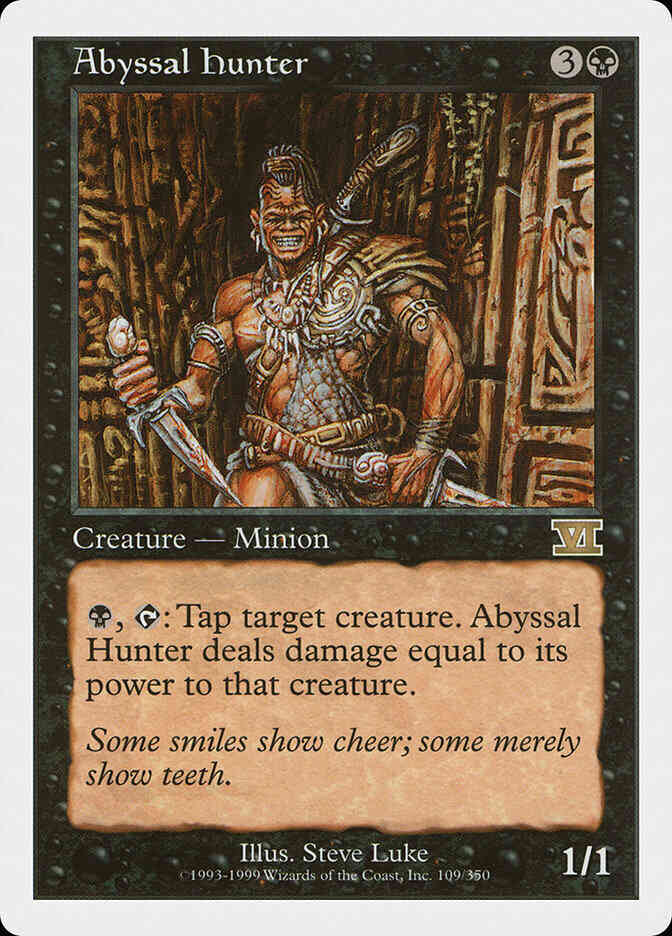 Abyssal Hunter [109] [Classic Sixth Edition] [Non-Foil]