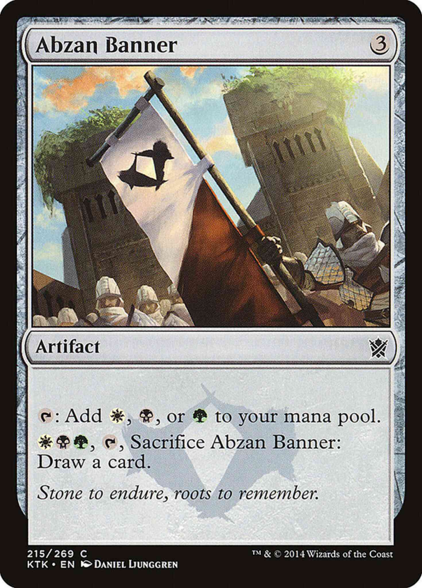 Abzan Banner [215] [Khans Of Tarkir] [Non-Foil]