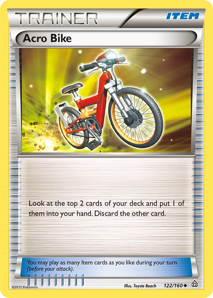 Acro Bike - 122/160 - Uncommon [xy5-122] [Reverse Holo]
