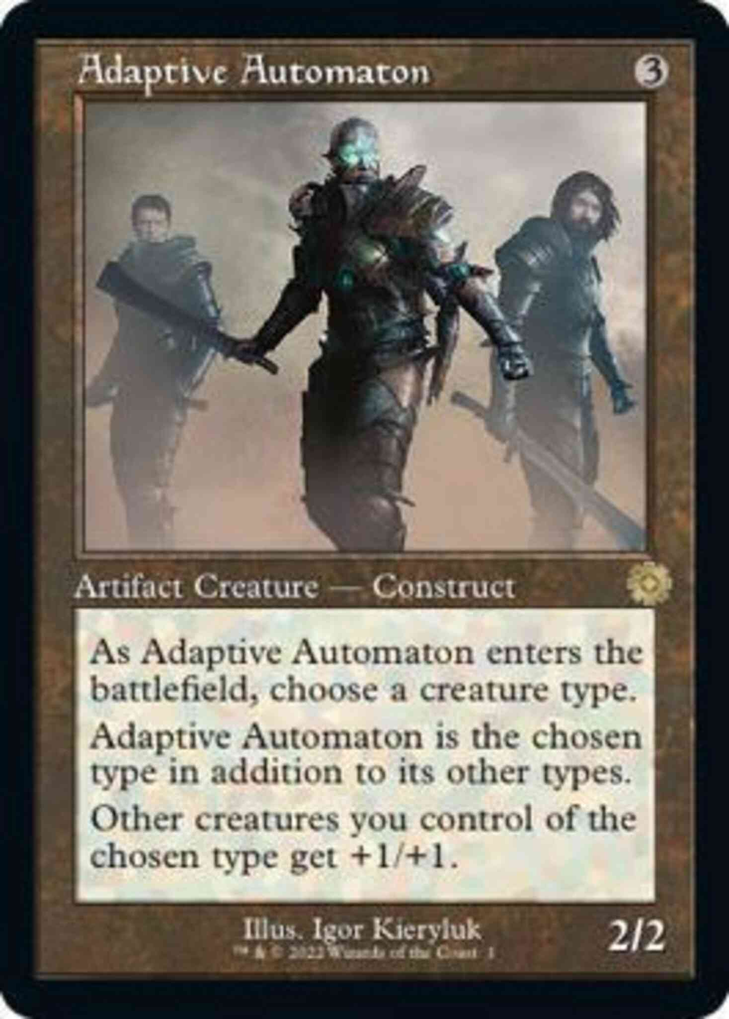 Adaptive Automaton [1] [Retro Frame] [The Brothers' War Retro Artifacts] [Non-Foil]