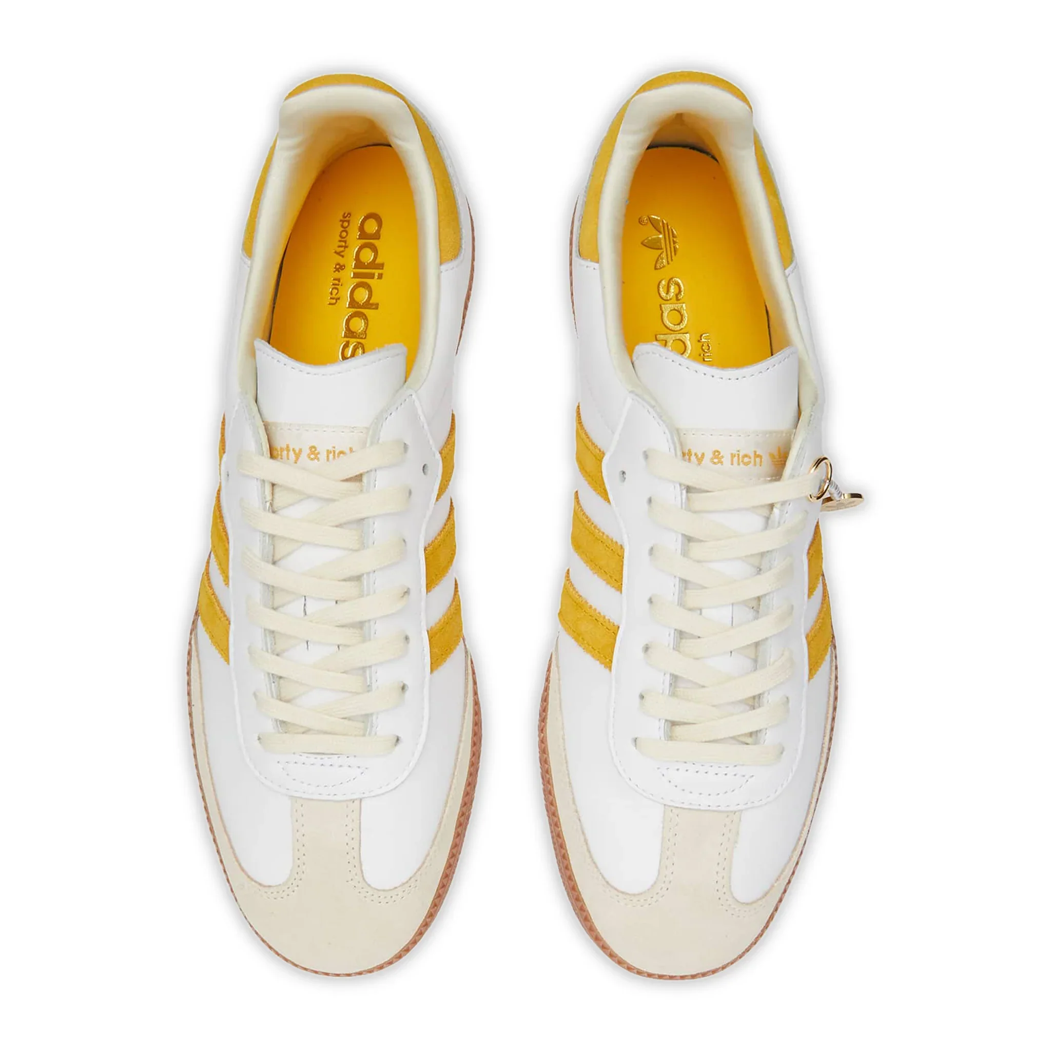 Adidas Samba OG Sporty & Rich White Bold Gold - Image 3