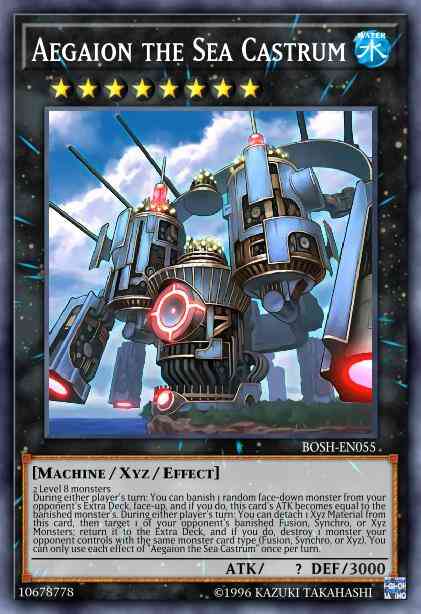 Aegaion the Sea Castrum - BOSH-EN055 - Common - Unlimited