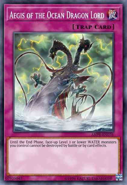 Aegis of the Ocean Dragon Lord - SDRE-EN033 - Common - 1st Edition