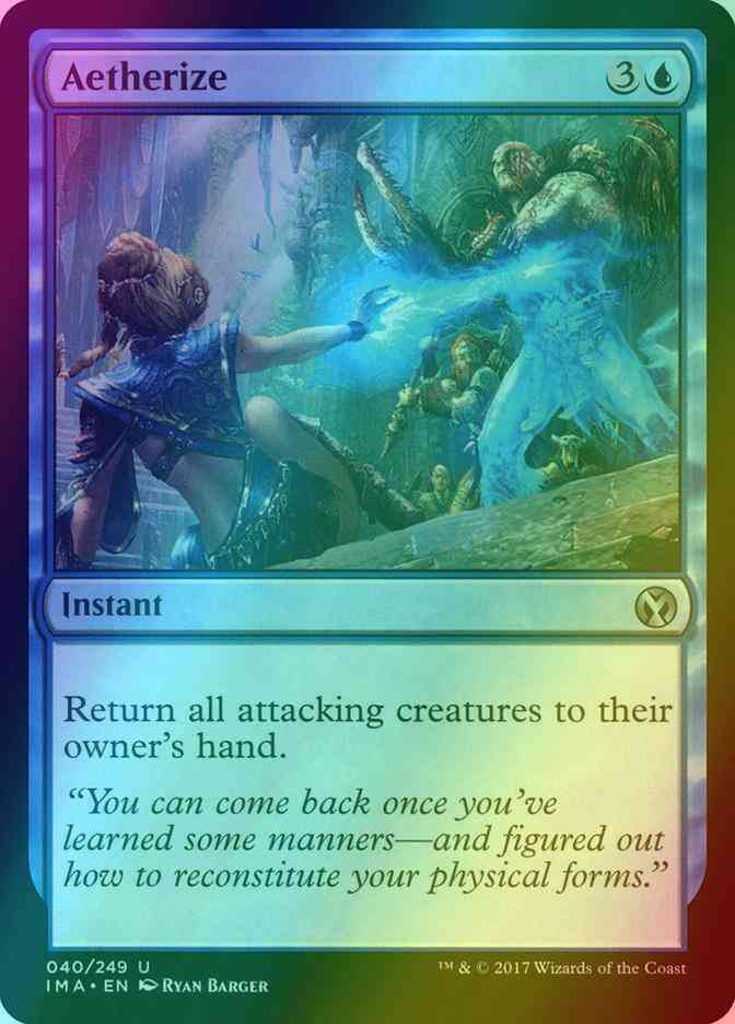 Aetherize [40] [Iconic Masters] [Foil]