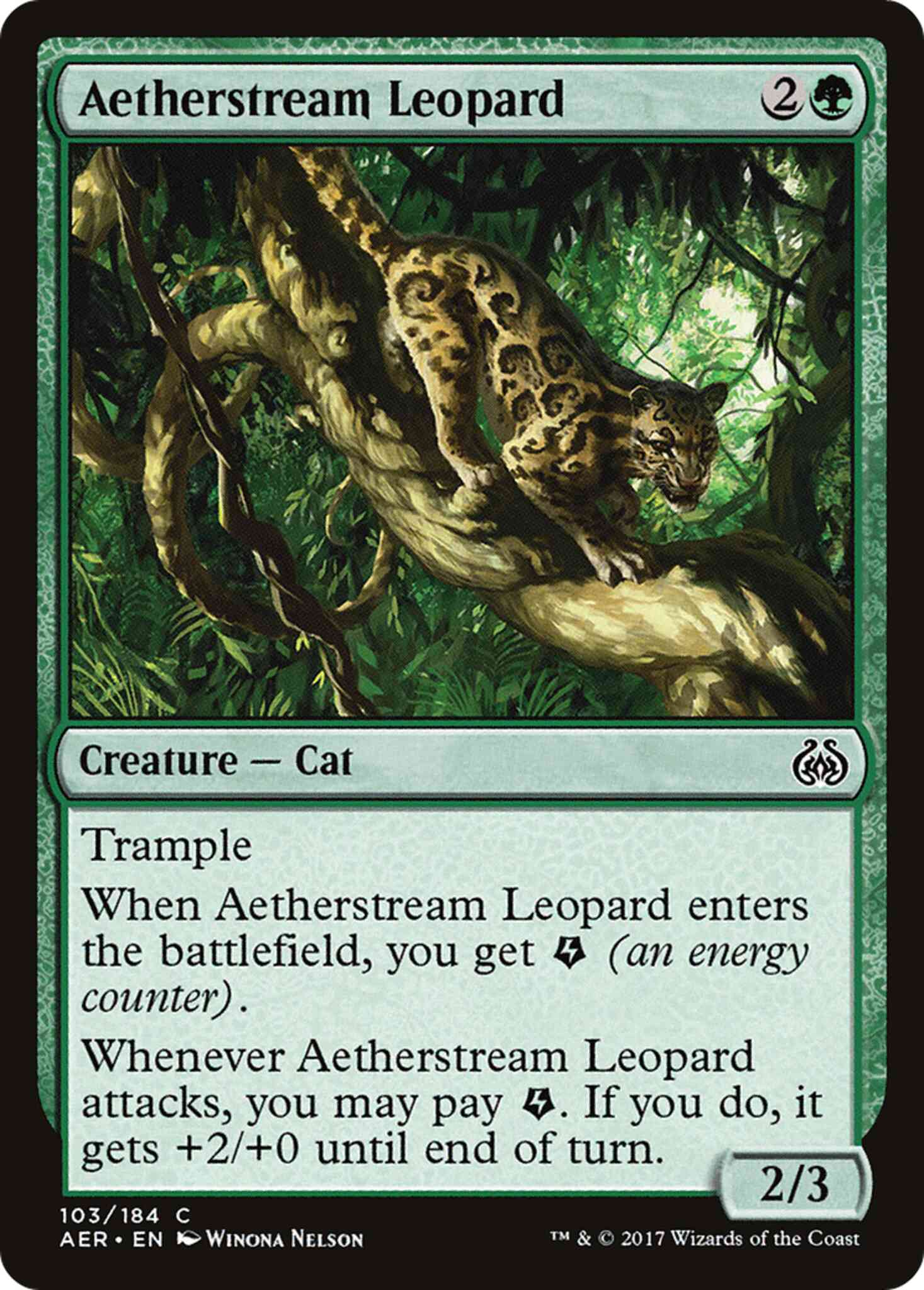 Aetherstream Leopard [103] [Aether Revolt] [Non-Foil]