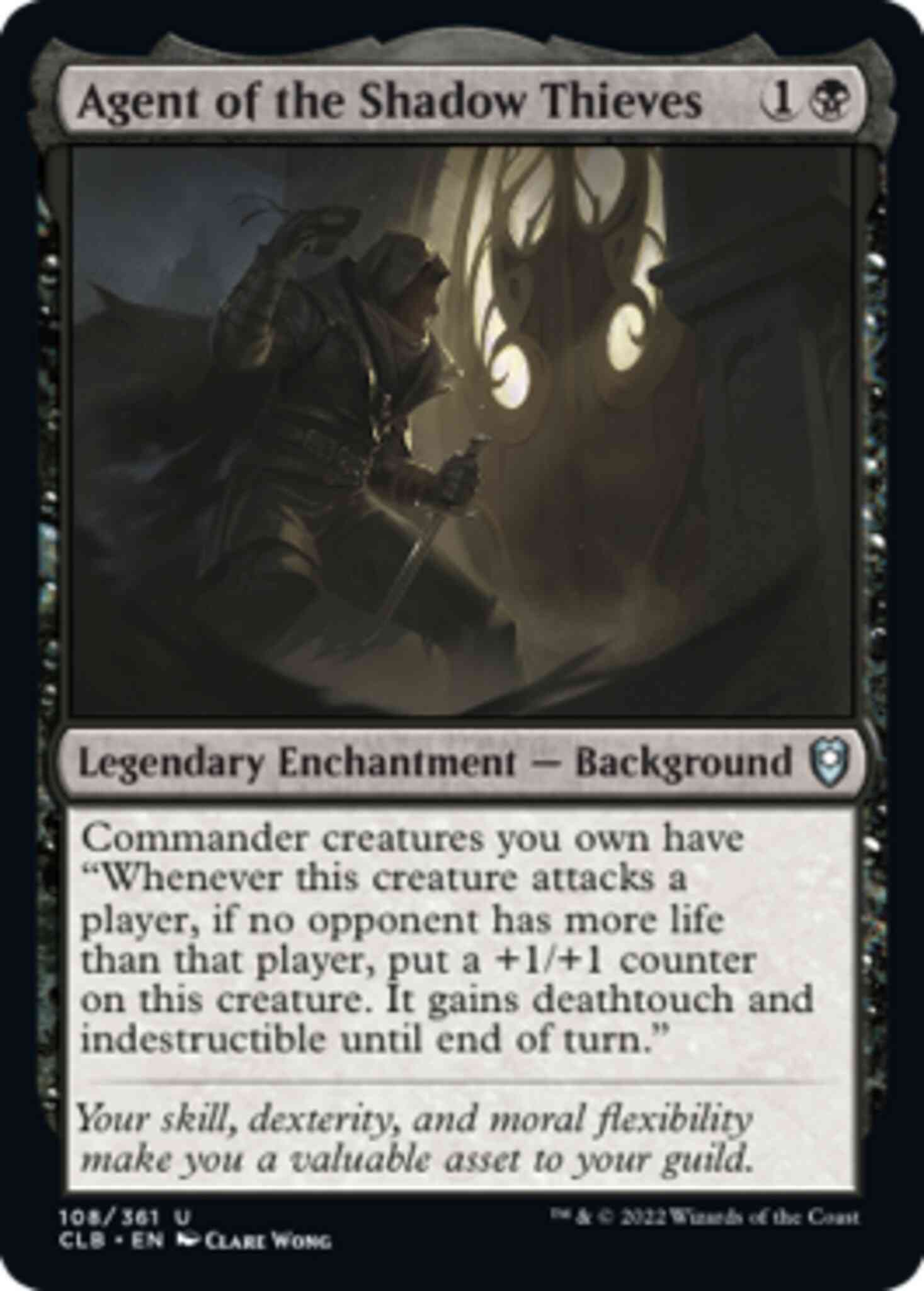 Agent of the Shadow Thieves [108] [Commander Legends: Battle for Baldur's Gate] [Non-Foil]