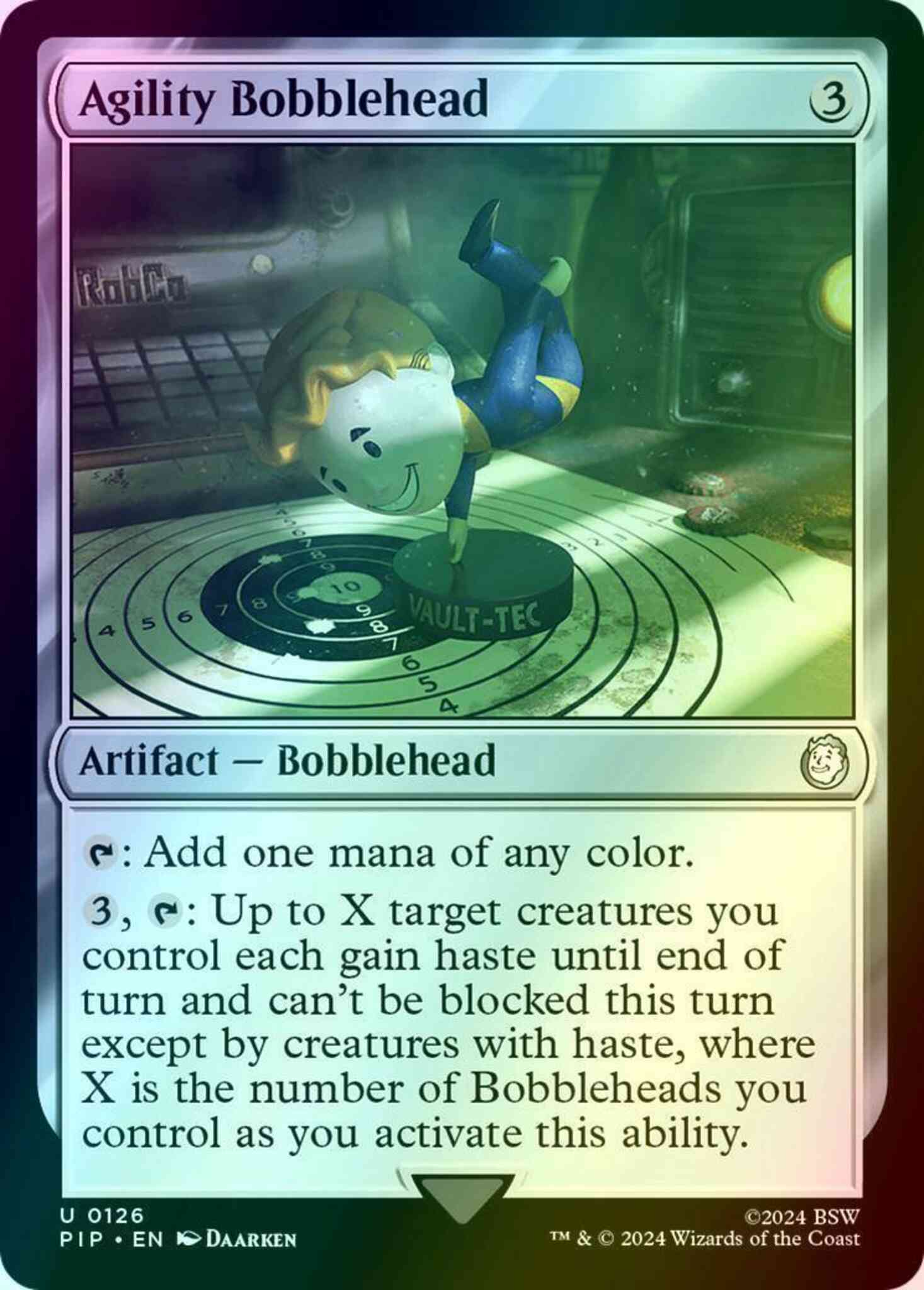 Agility Bobblehead [126] [Fallout] [Foil]