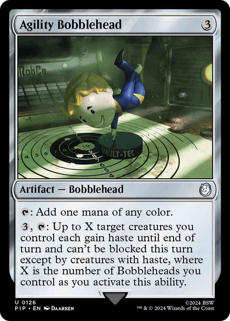 Agility Bobblehead [126] [Fallout] [Non-Foil]