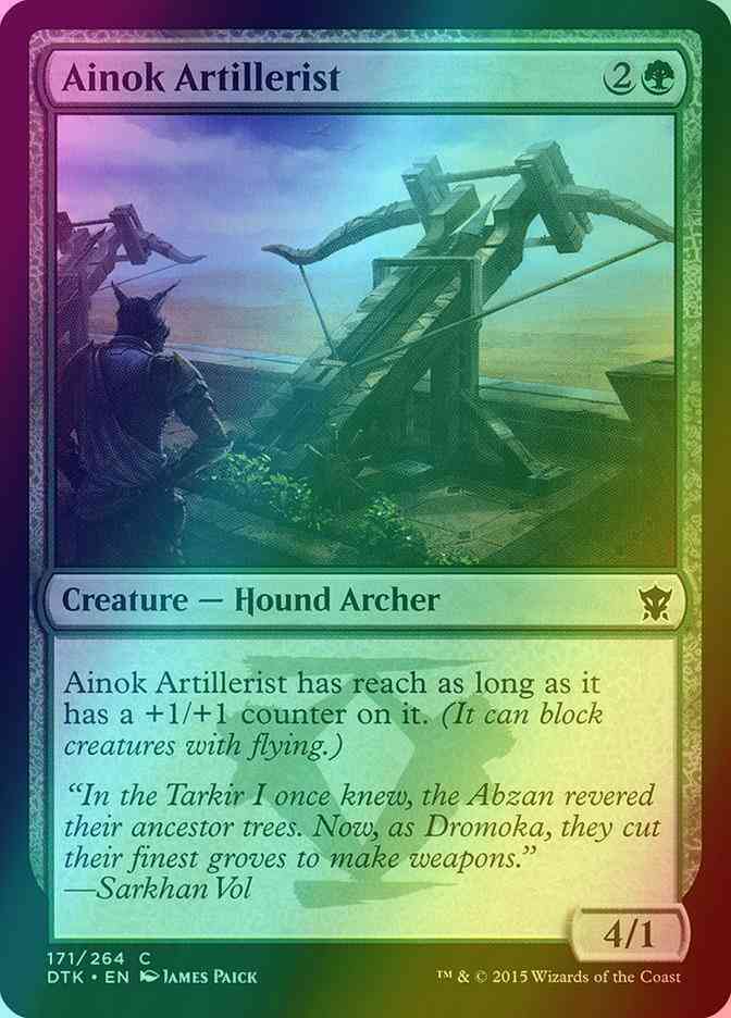 Ainok Artillerist [171] [Dragons Of Tarkir] [Foil]