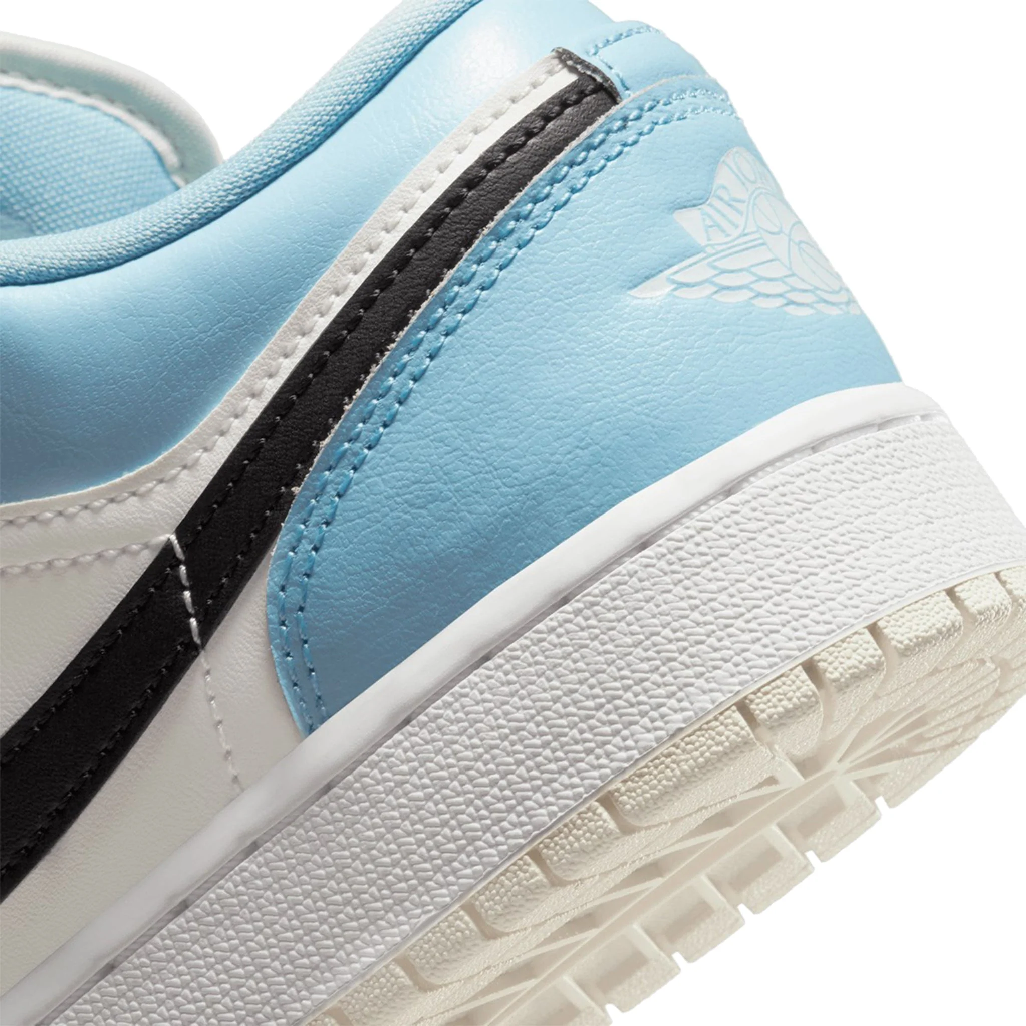 Air Jordan 1 Low Ice Blue Black (GS) - Image 7