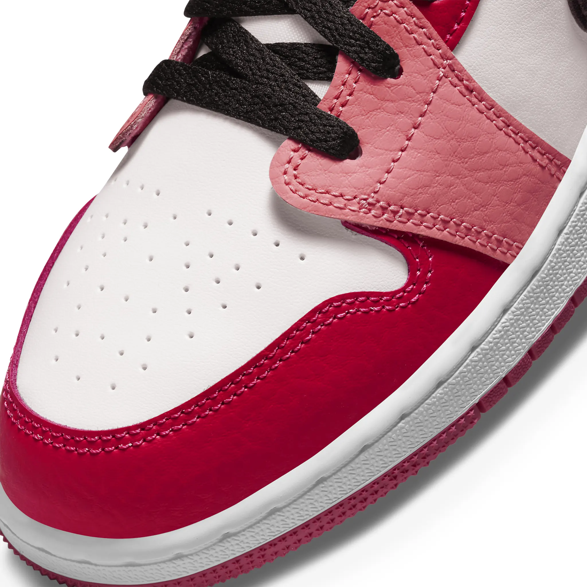 Air Jordan 1 Low Pink Red (GS) - Image 6
