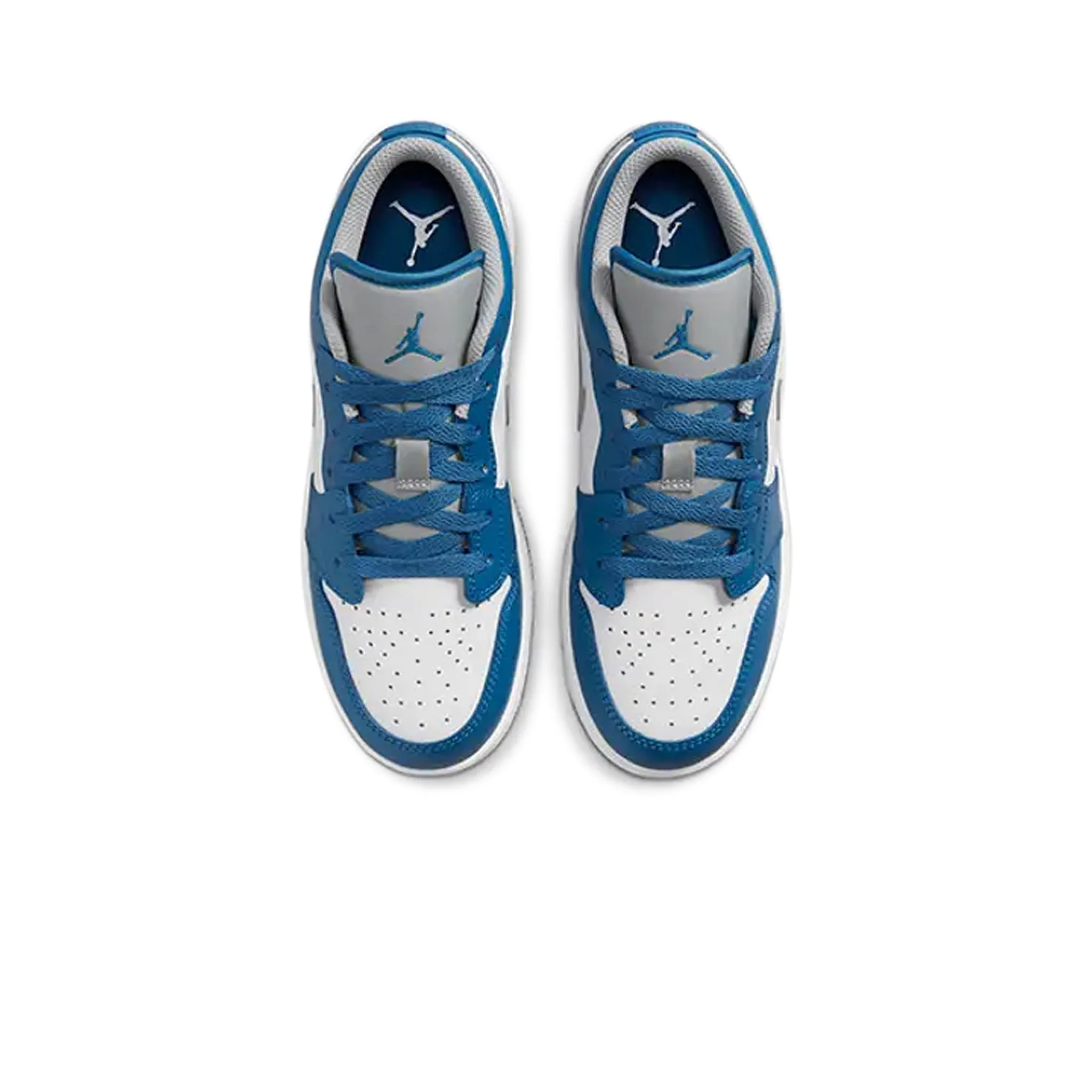 Air Jordan 1 Low True Blue (GS) - Image 3