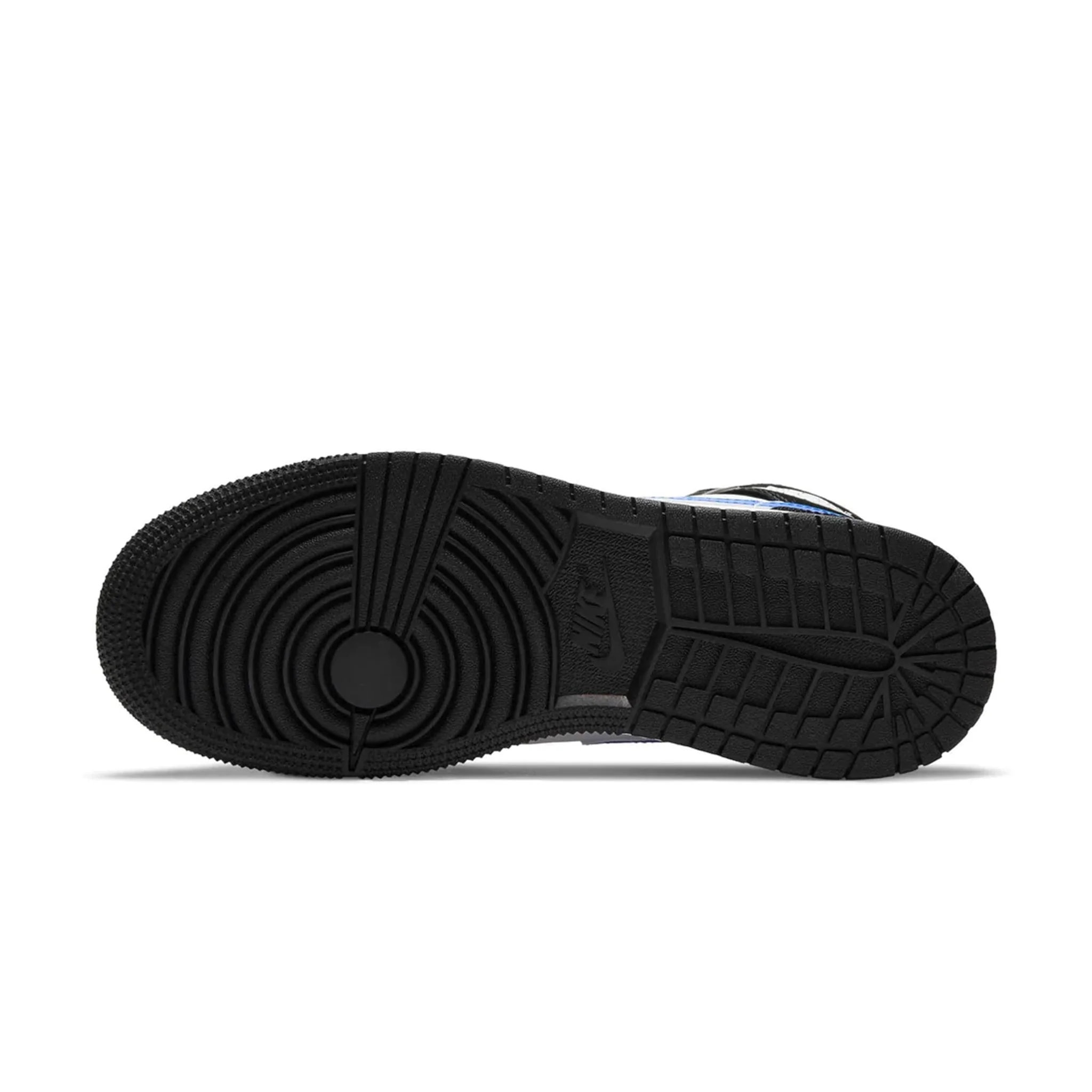 Air Jordan 1 Mid Black Racer Blue (GS) - Image 5