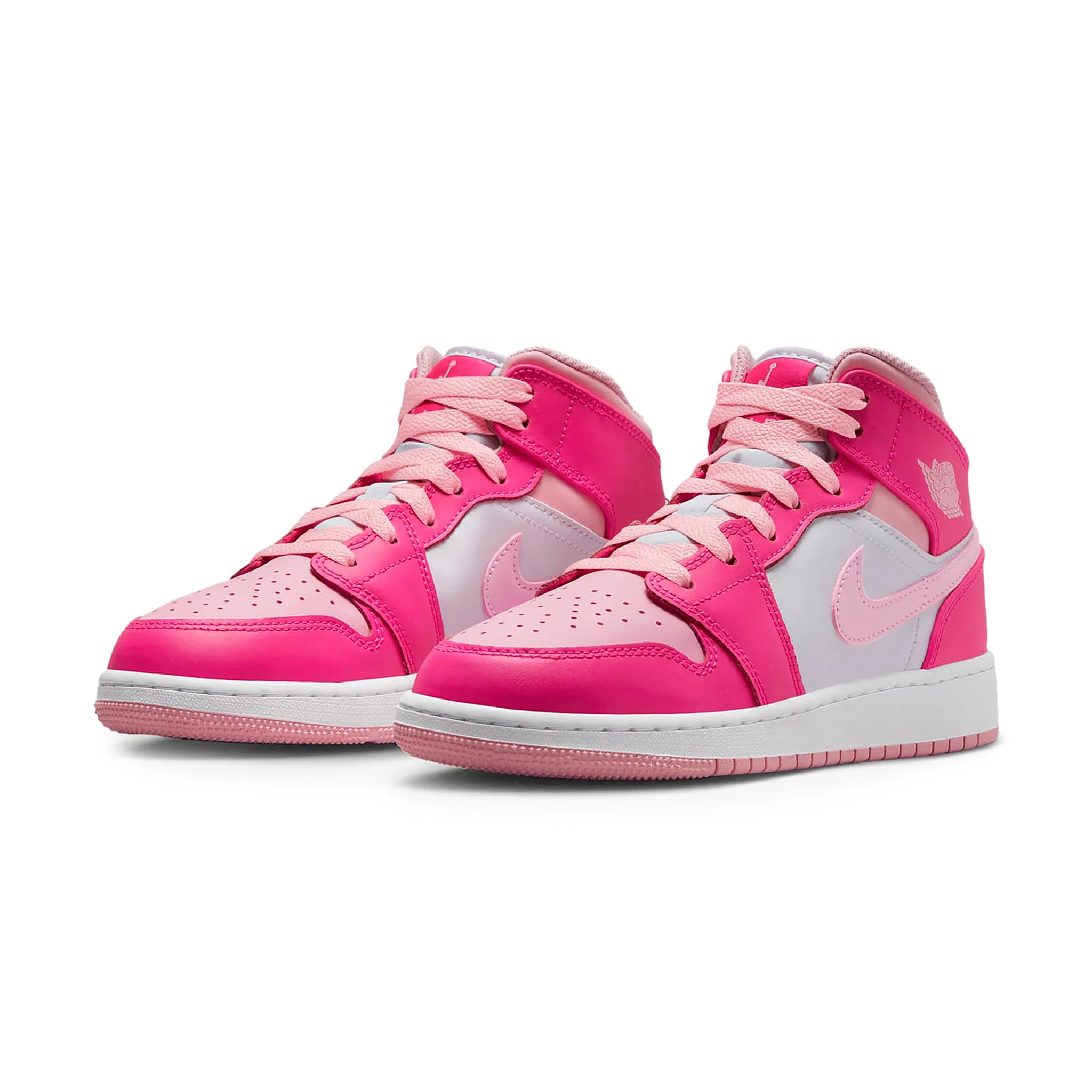 Air Jordan 1 Mid Fierce Pink (GS) - Image 2