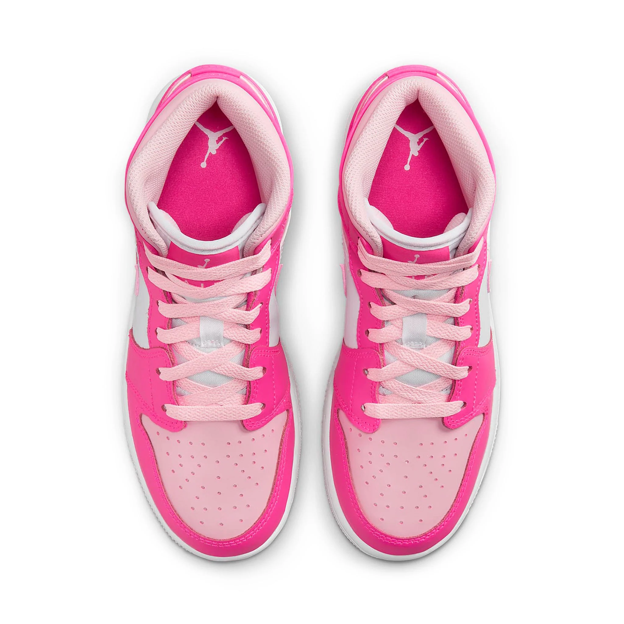 Air Jordan 1 Mid Fierce Pink (GS) - Image 4