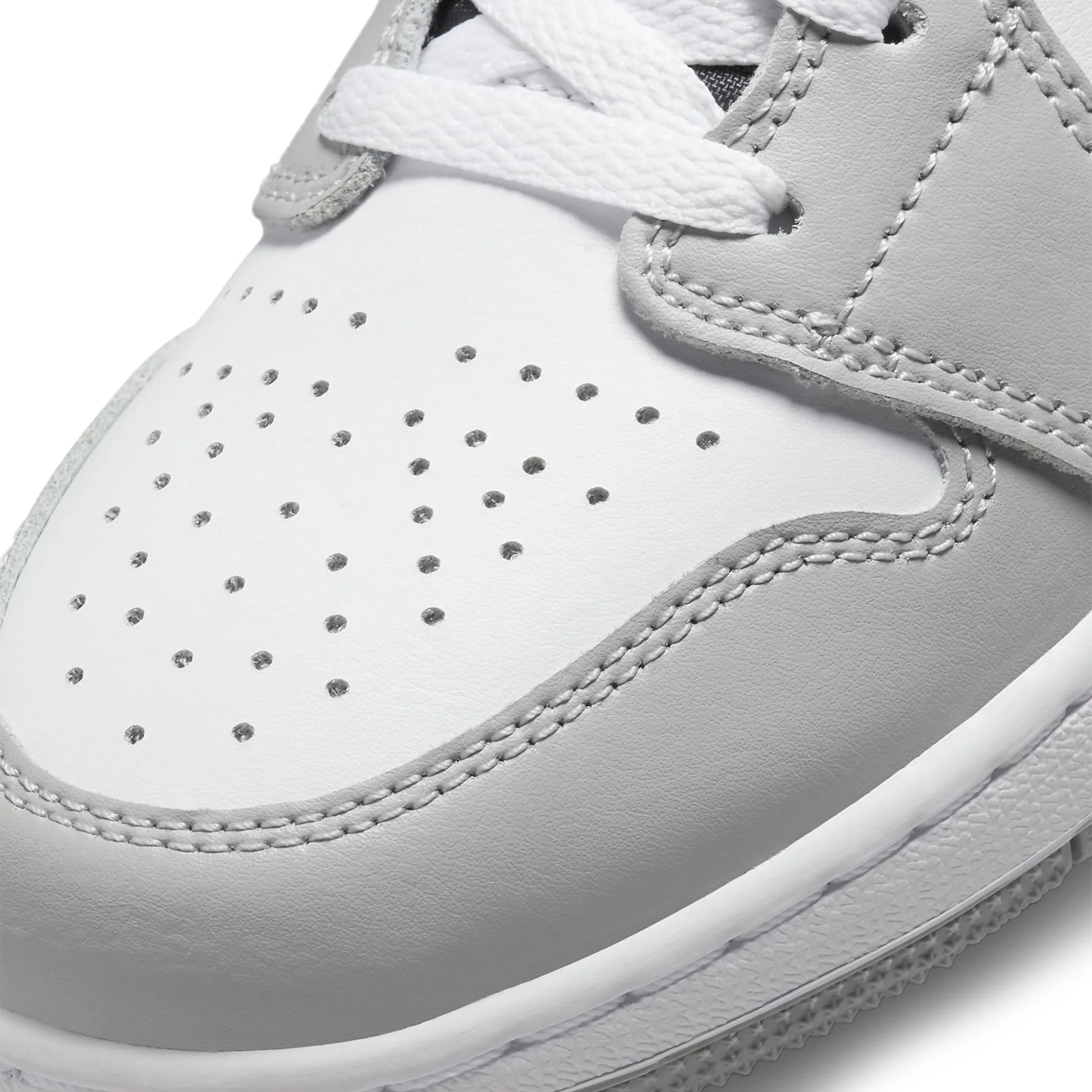 Air Jordan 1 Mid Light Smoke Grey Anthracite (GS) - Image 6