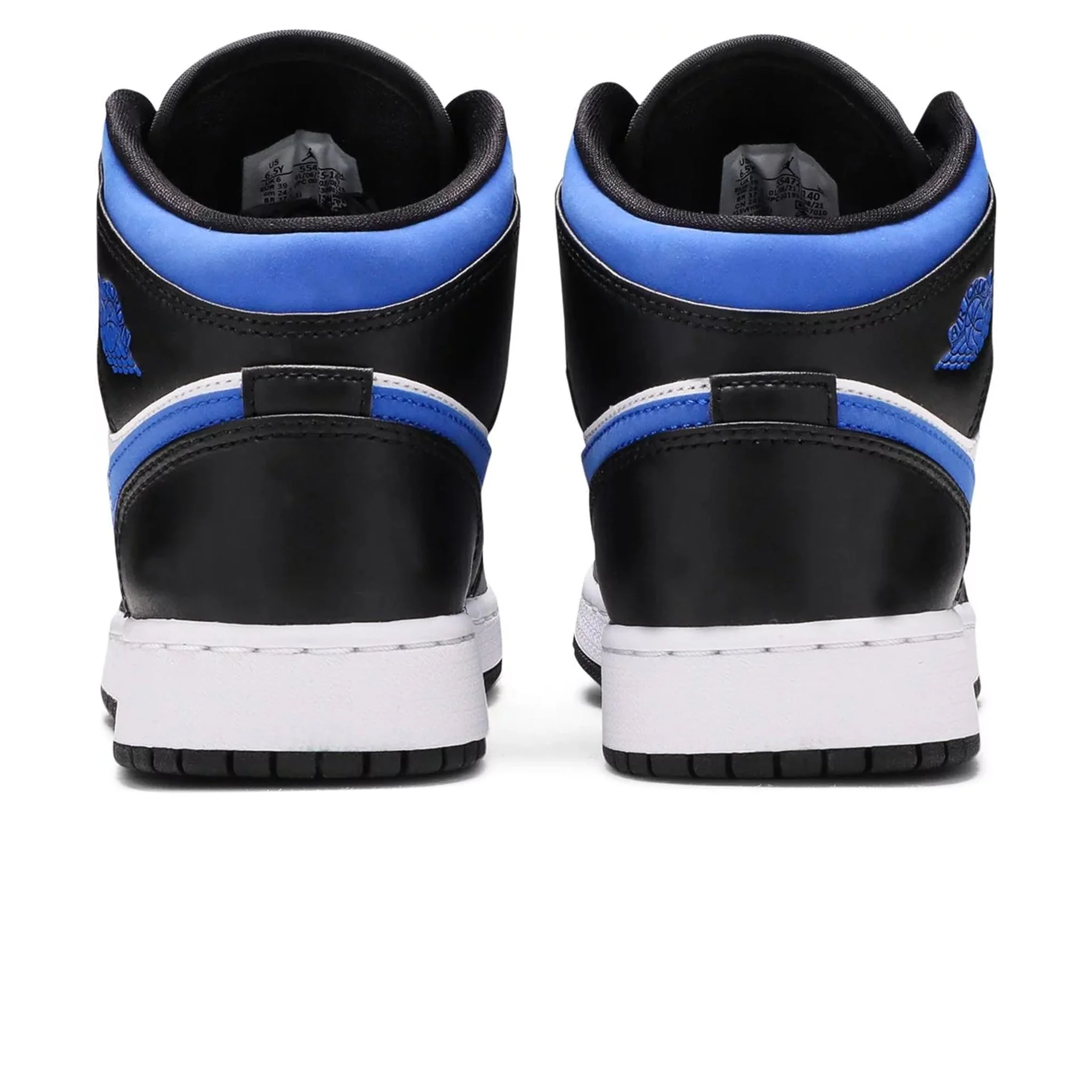 Air Jordan 1 Mid Racer Blue 2.0 (GS) - Image 4