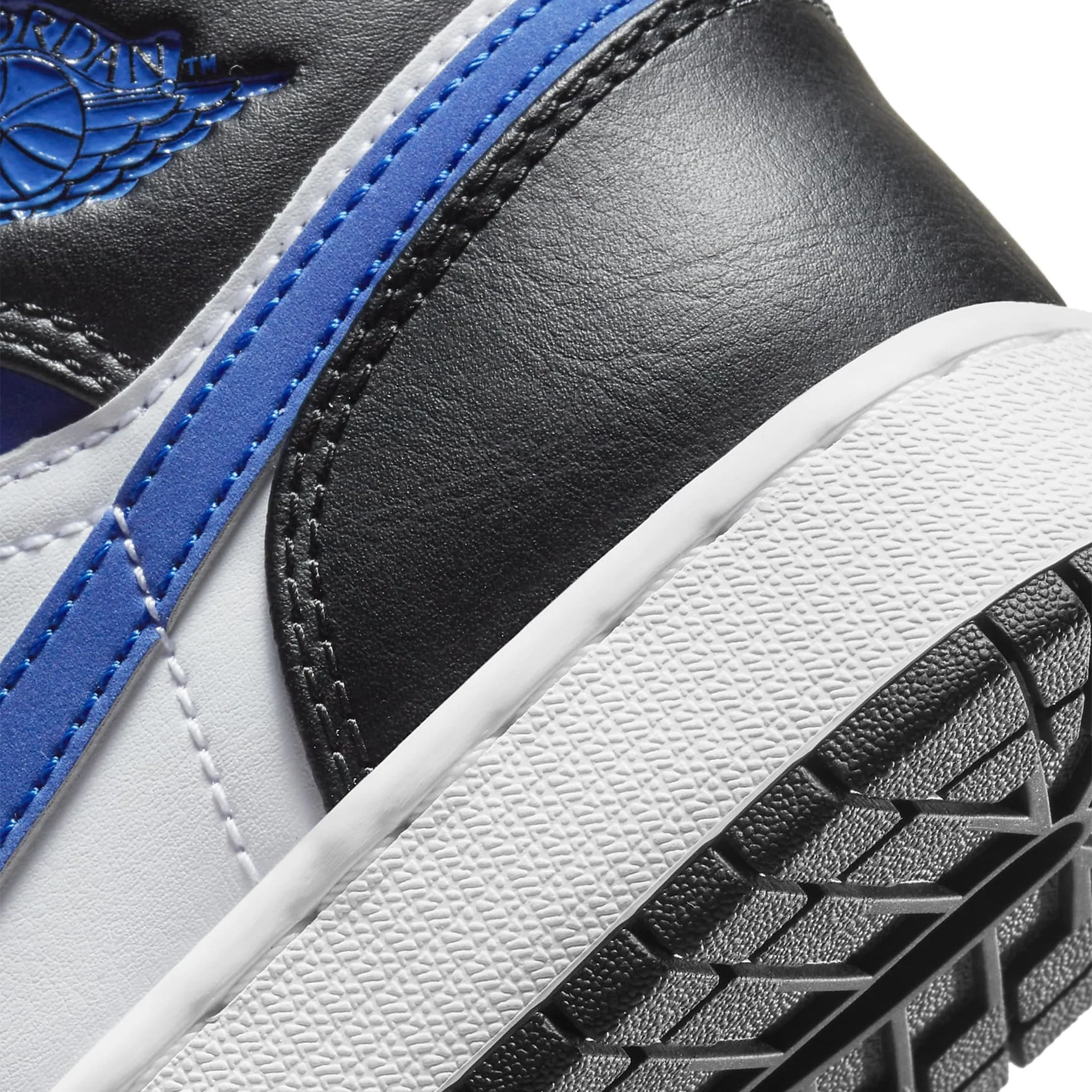 Air Jordan 1 Mid Racer Blue 2.0 (GS) - Image 7