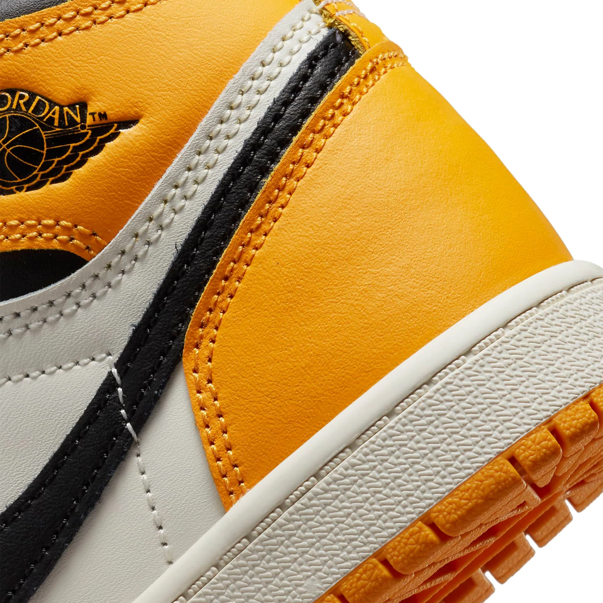 Air Jordan 1 Retro High OG Yellow Toe Taxi (PS) - Image 6