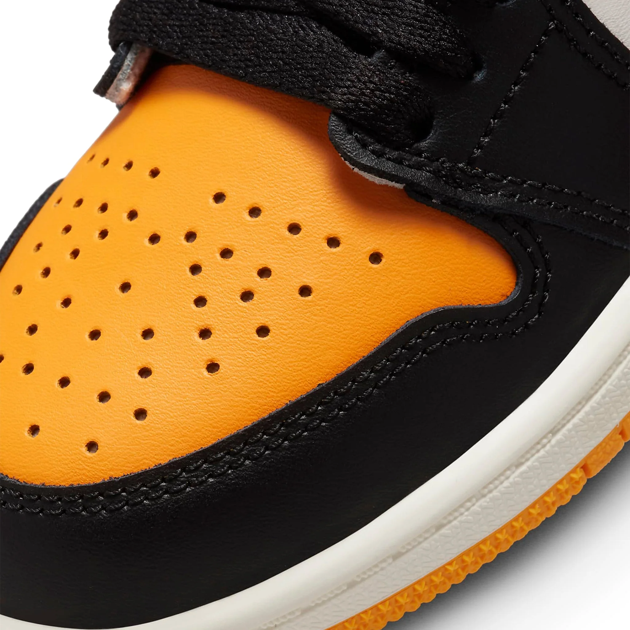 Air Jordan 1 Retro High OG Yellow Toe Taxi (PS) - Image 7