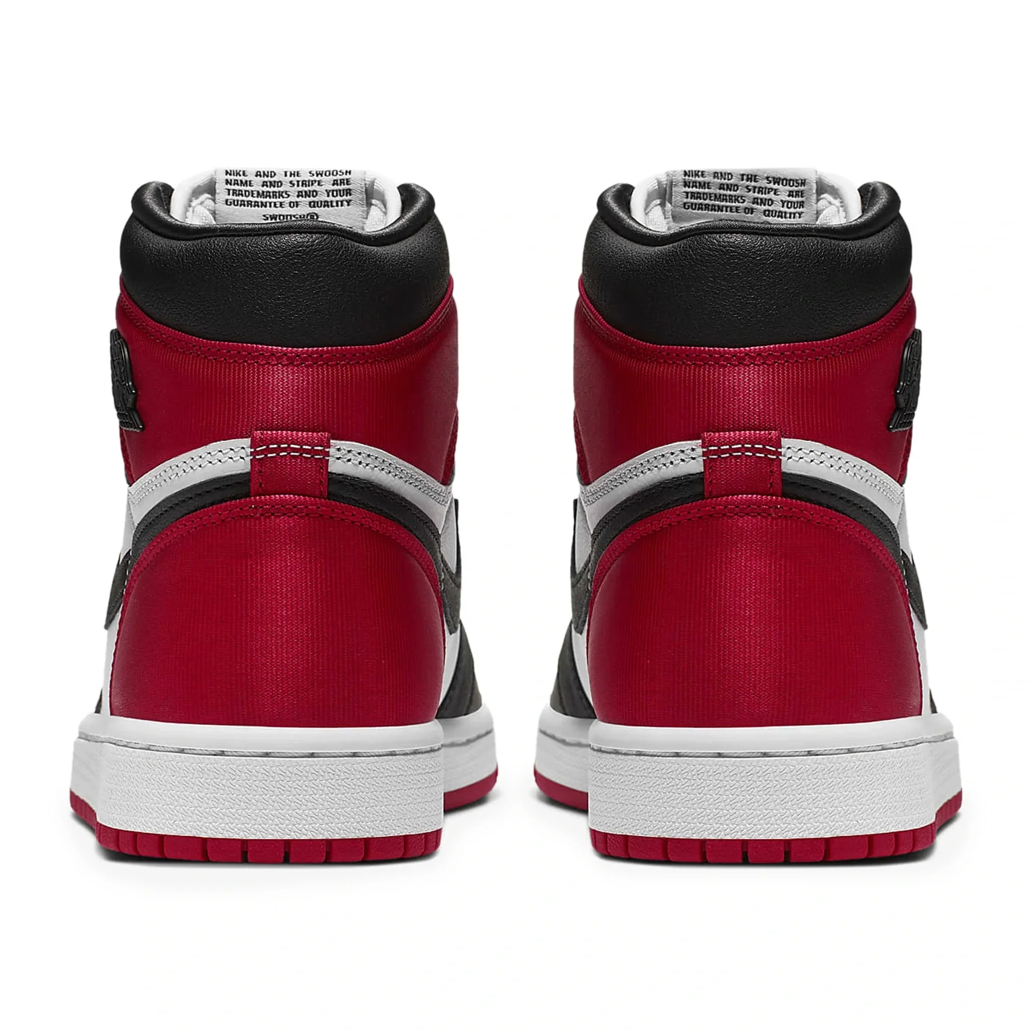 Air Jordan 1 Retro High Satin Black Toe (W) - Image 4