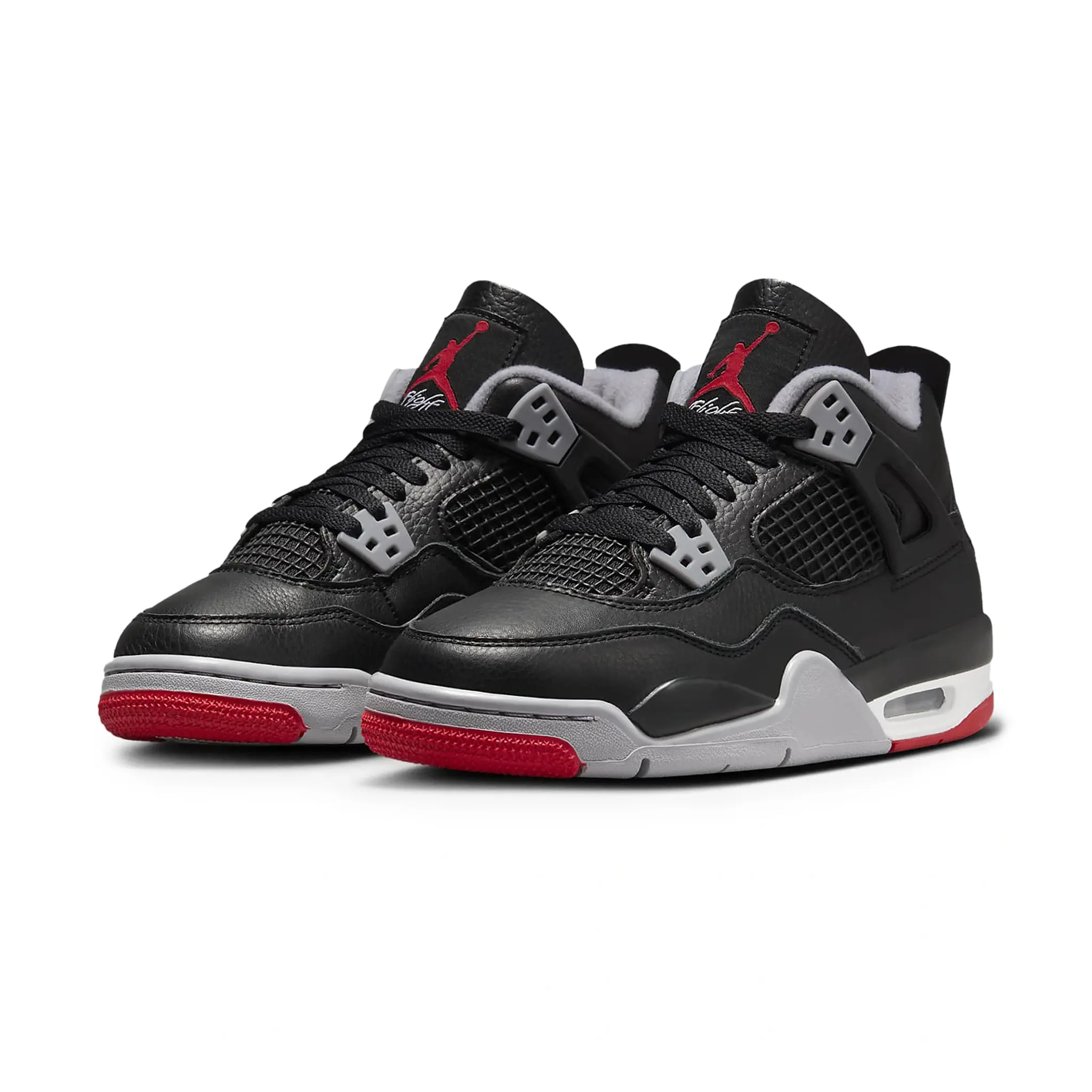 Air Jordan 4 OG Bred Reimagined (GS) - Image 2