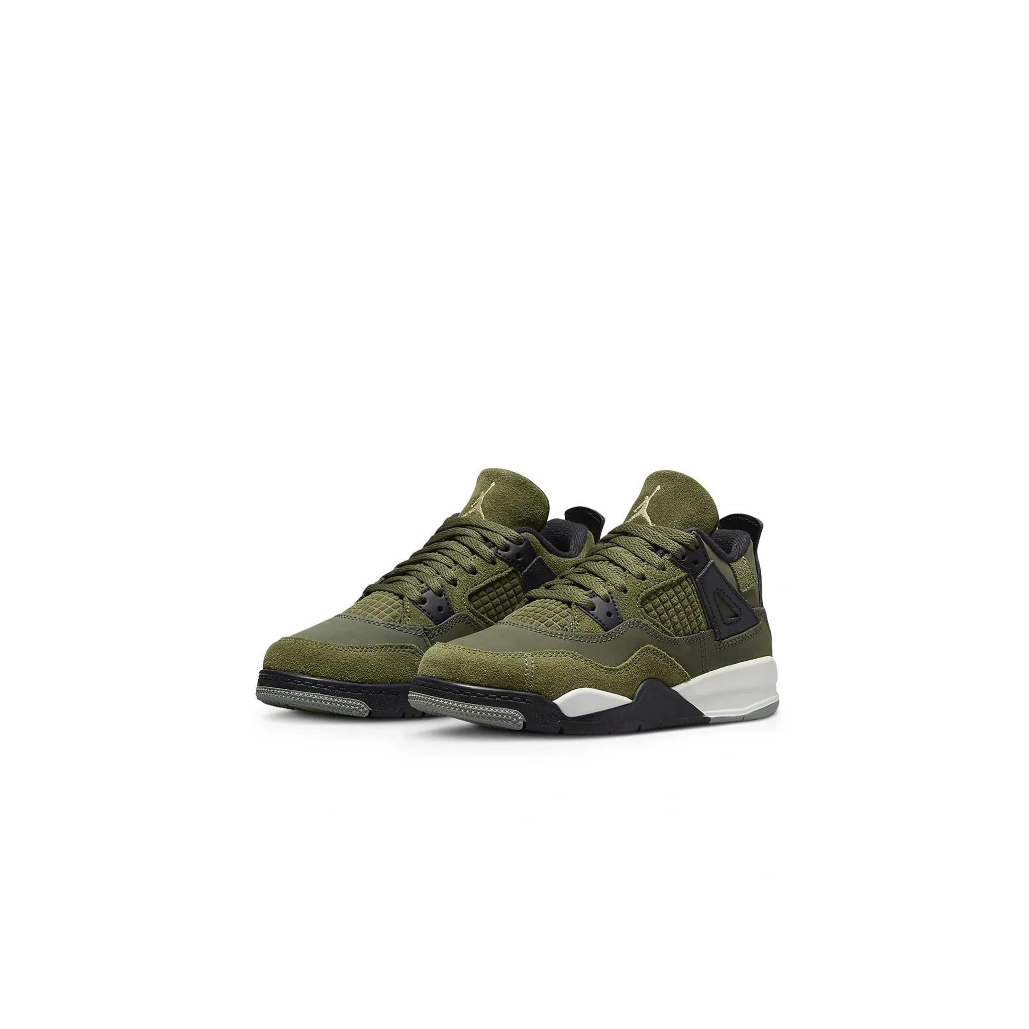 Air Jordan 4 Retro SE Craft Olive (PS) - Image 2