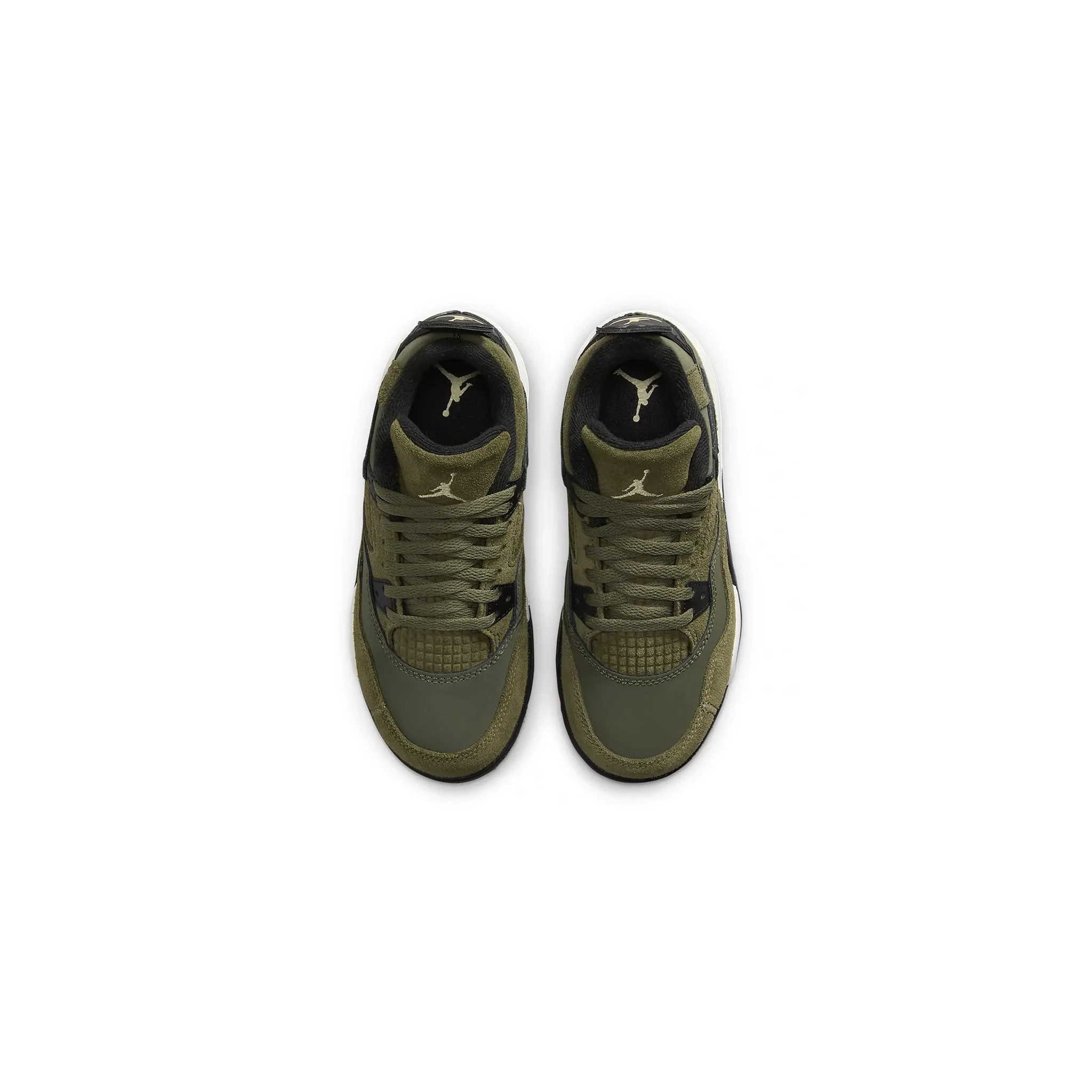 Air Jordan 4 Retro SE Craft Olive (PS) - Image 3