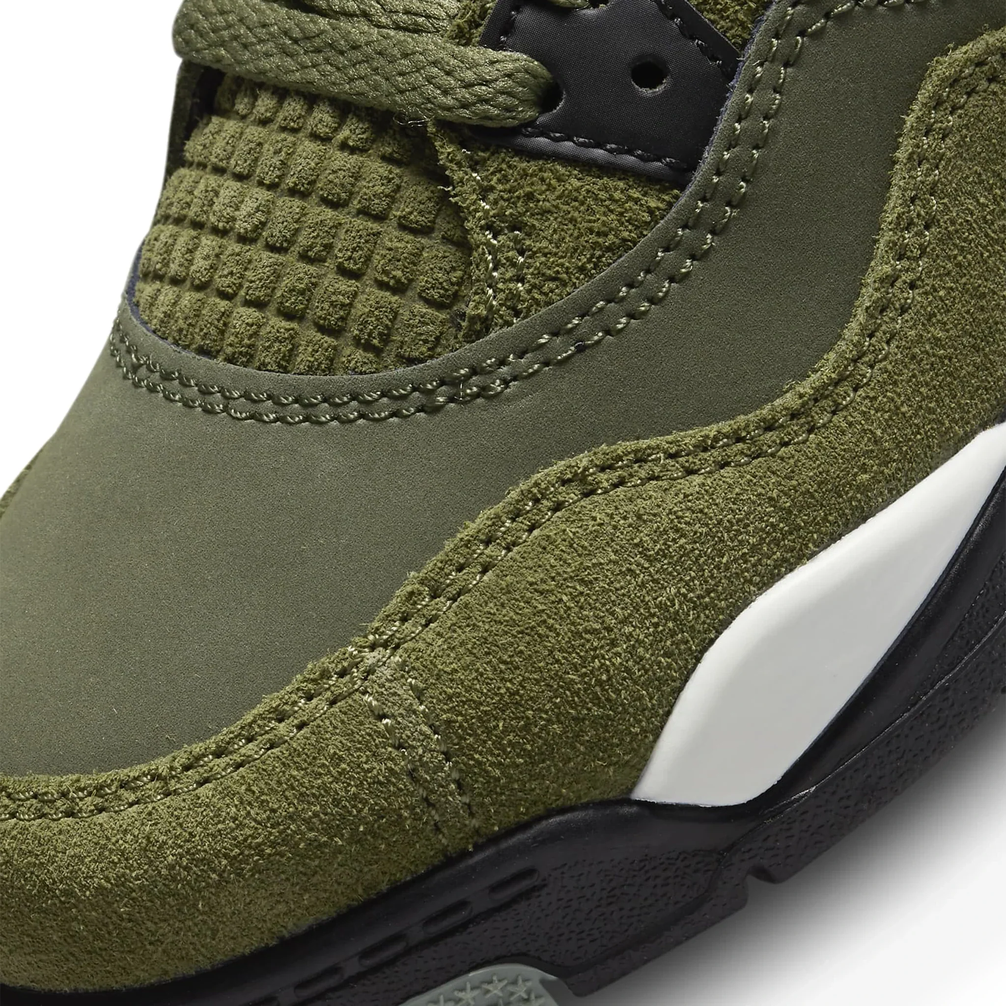 Air Jordan 4 Retro SE Craft Olive (PS) - Image 6