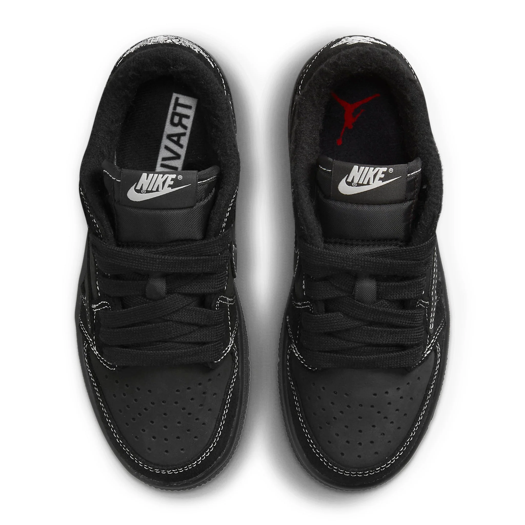 Air Jordan X Travis Scott 1 Low OG SP Black Phantom (PS) - Image 3