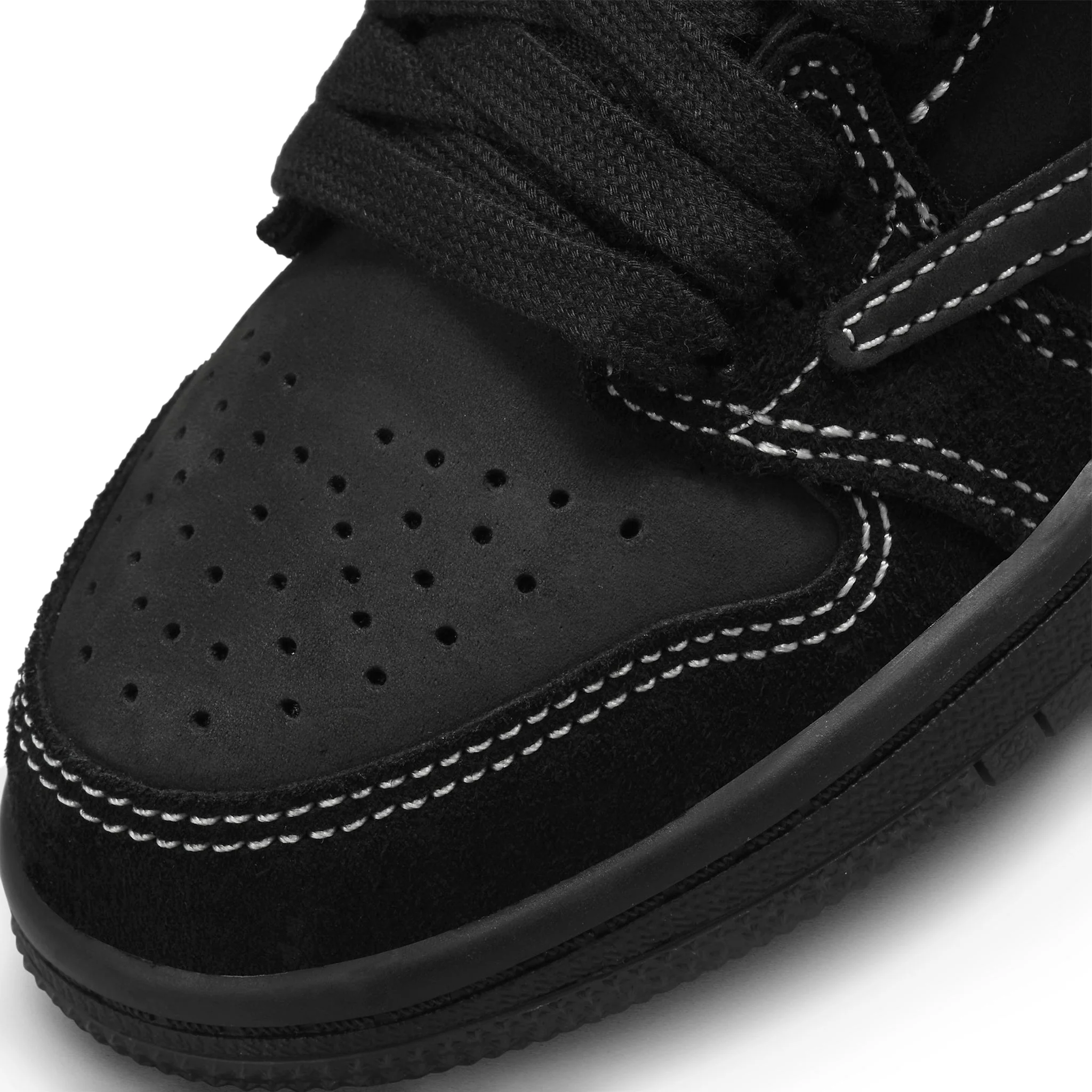 Air Jordan X Travis Scott 1 Low OG SP Black Phantom (PS) - Image 6