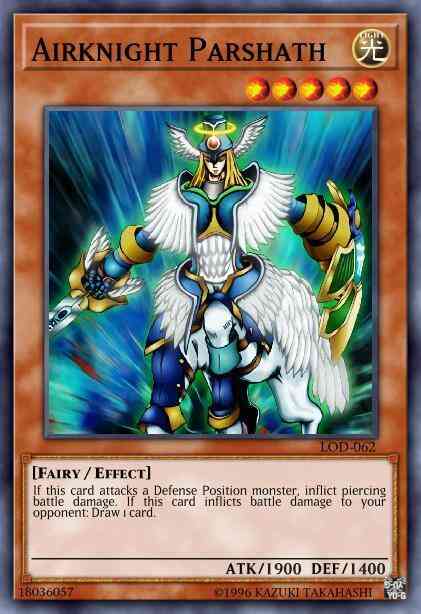 Airknight Parshath - BP01-EN124 - Starfoil Rare - 1st Edition