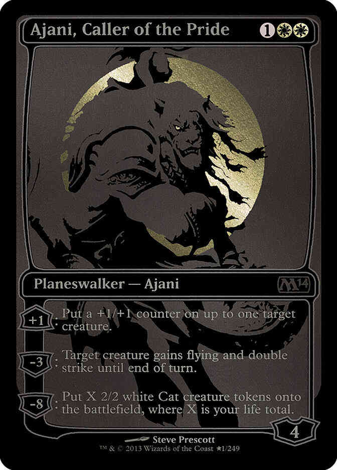 Ajani, Caller of the Pride [San Diego Comic-Con 2013] [Foil]