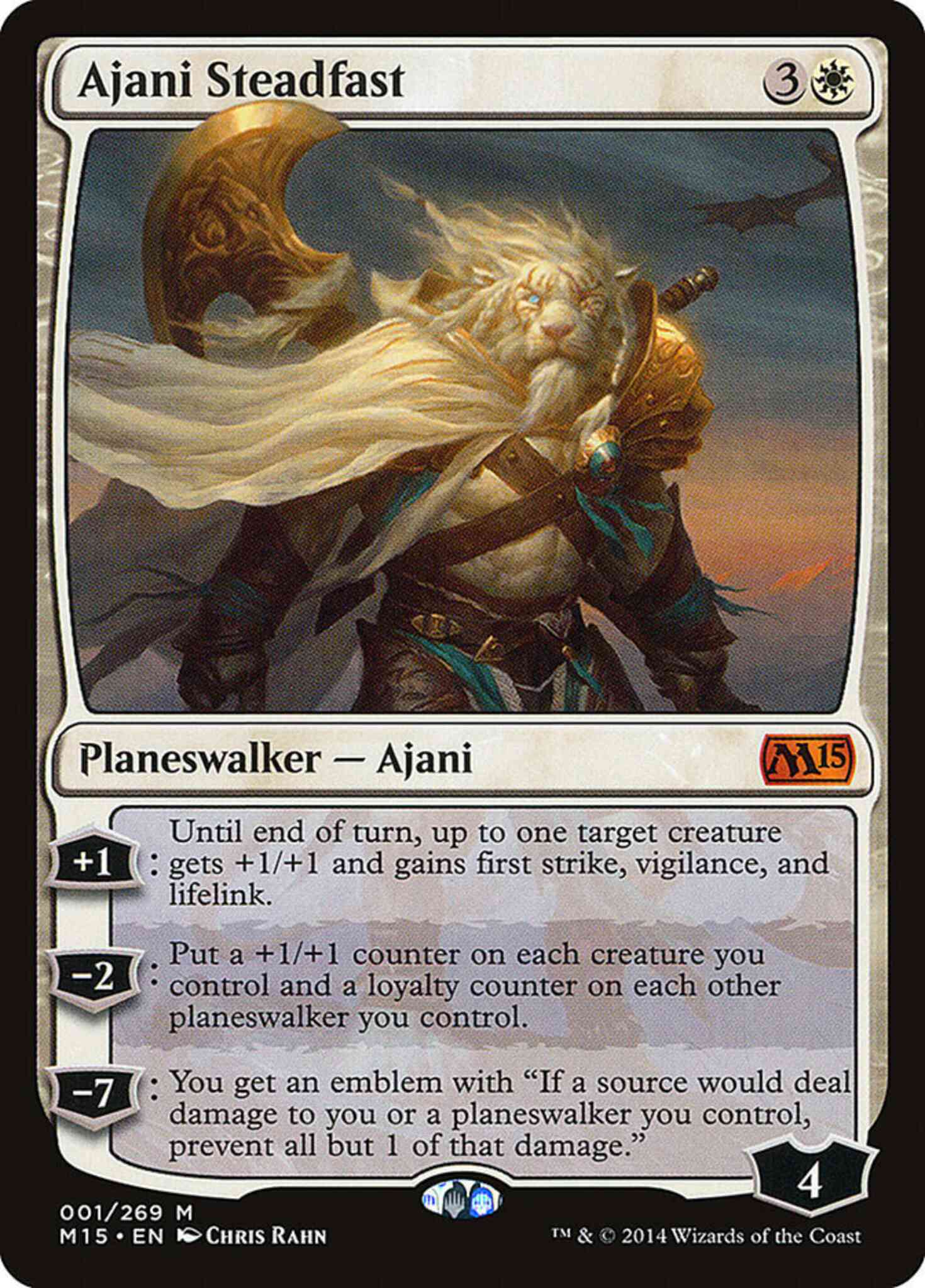 Ajani Steadfast [Magic 2015] [Non-Foil]