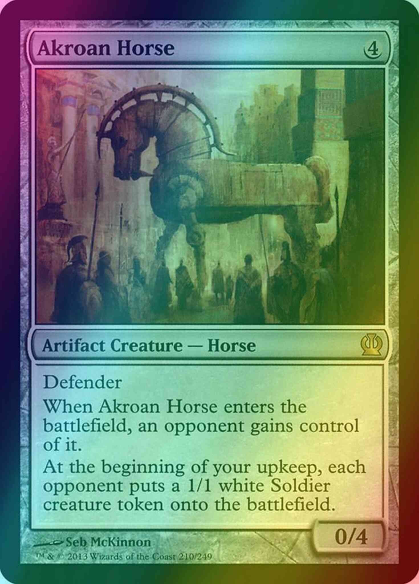 Akroan Horse [210] [Theros] [Foil]