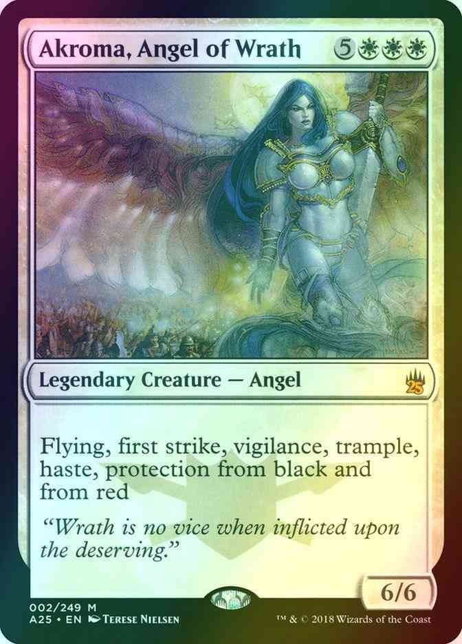 Akroma, Angel of Wrath [Masters 25] [Foil]